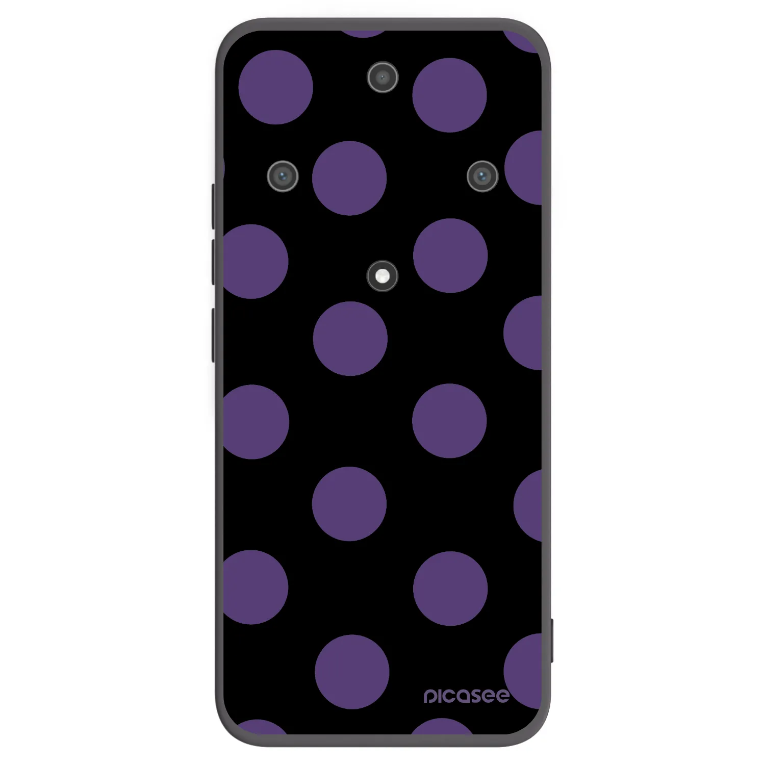 Picasee fekete szilikon tok az alábbi mobiltelefonokra Honor Magic5 Lite 5G - Big flickers