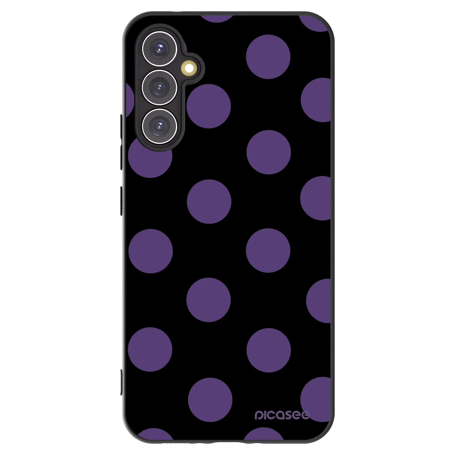 Picasee fekete szilikon tok az alábbi mobiltelefonokra Samsung Galaxy A34 5G A346B - Big flickers