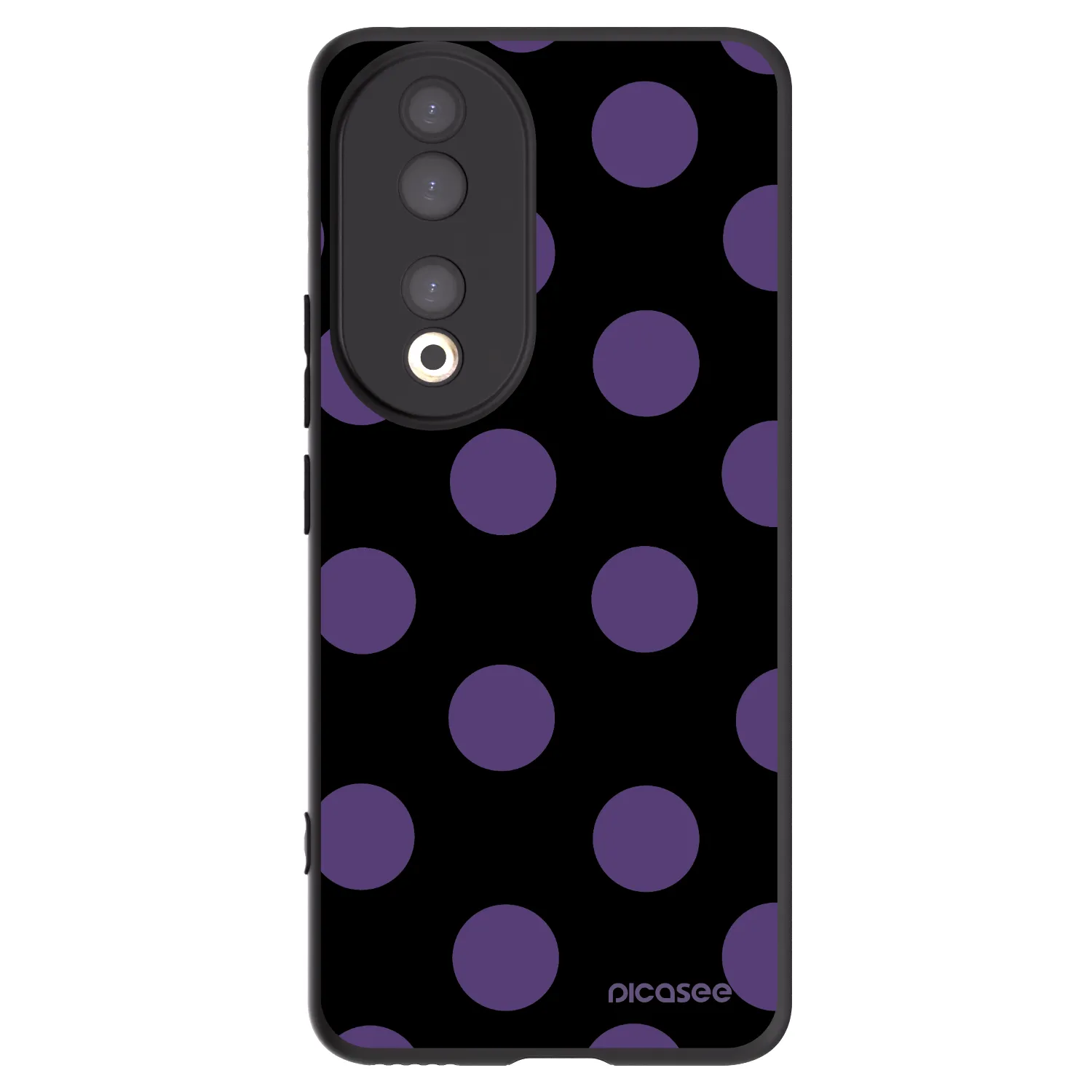 Picasee fekete szilikon tok az alábbi mobiltelefonokra Honor 90 5G - Big flickers