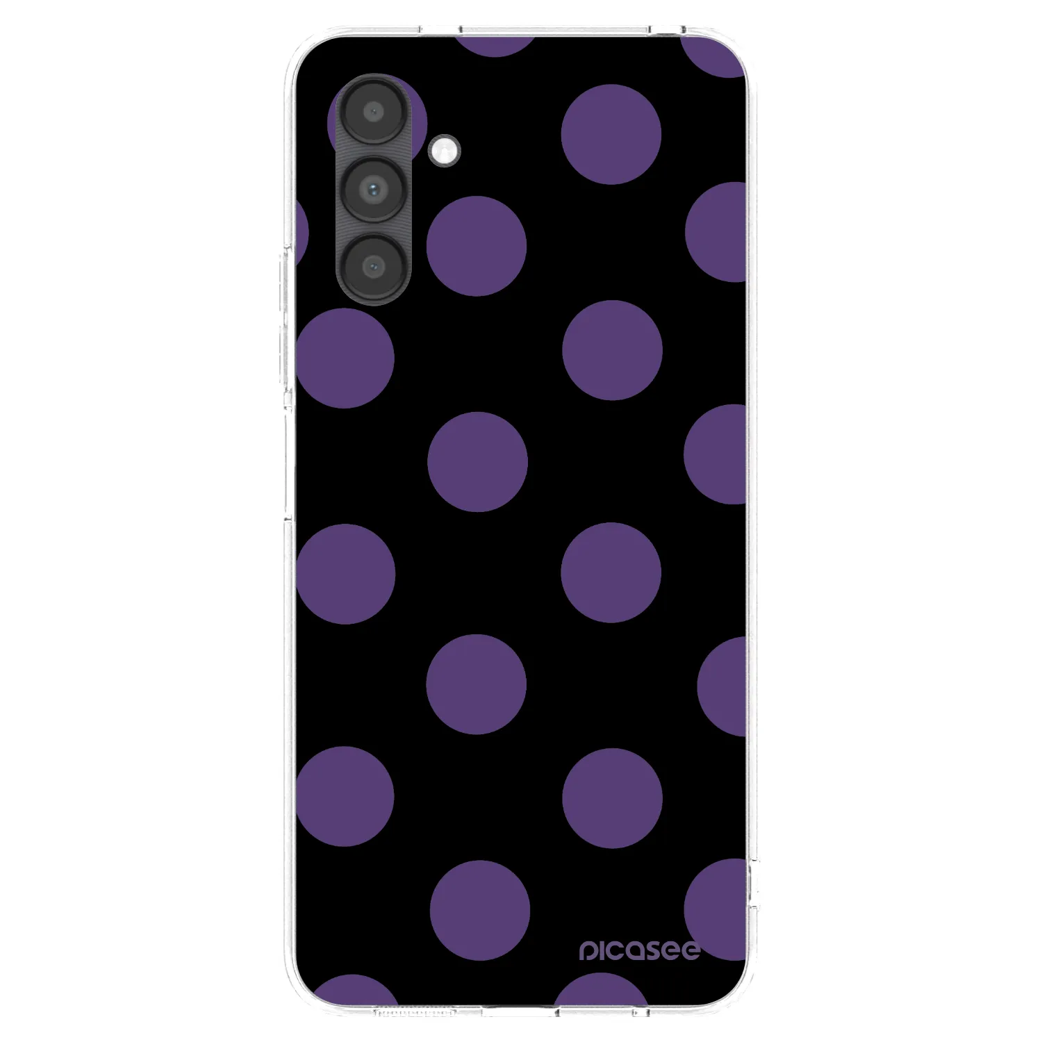 Picasee átlátszó szilikon tok az alábbi mobiltelefonokra Samsung Galaxy A04s A047F - Big flickers