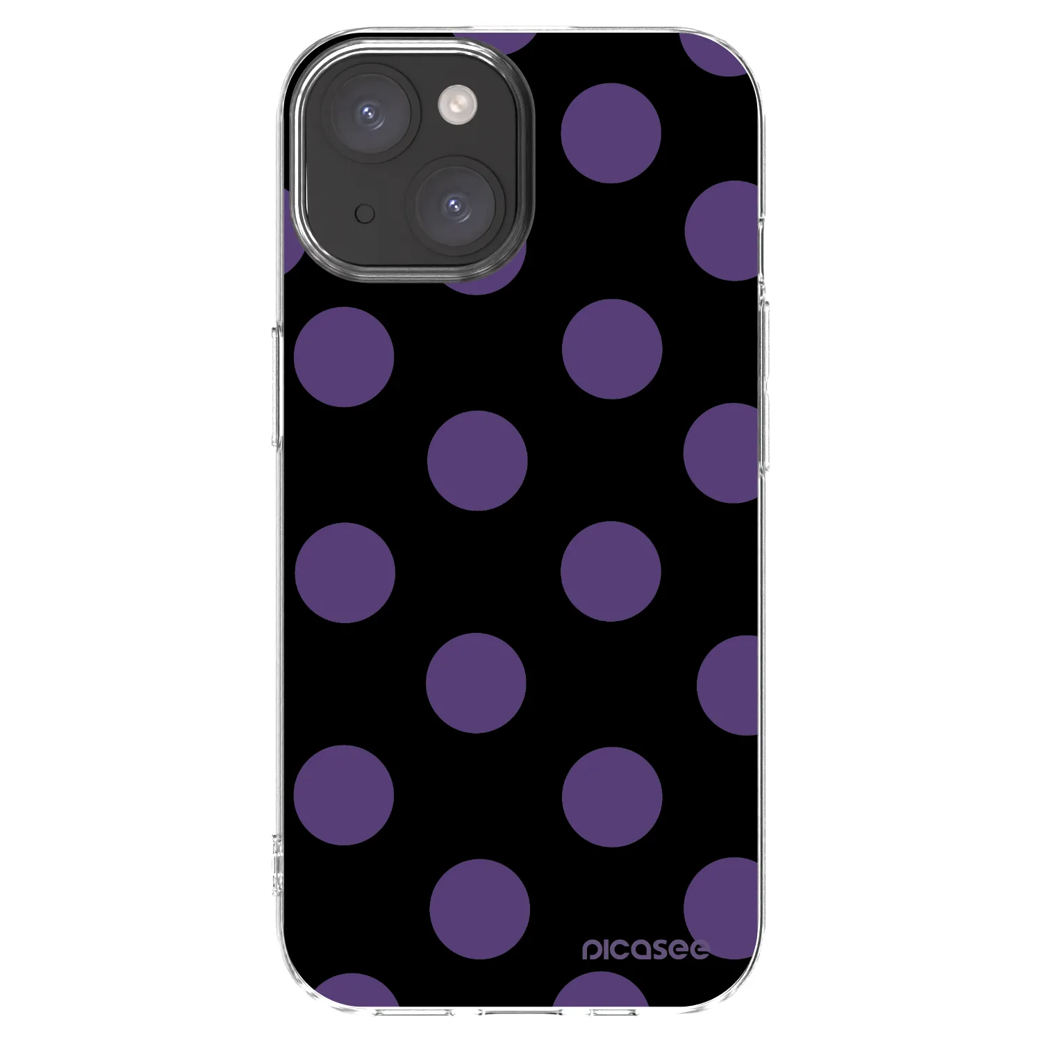 Picasee átlátszó szilikon tok az alábbi mobiltelefonokra Apple iPhone 15 - Big flickers