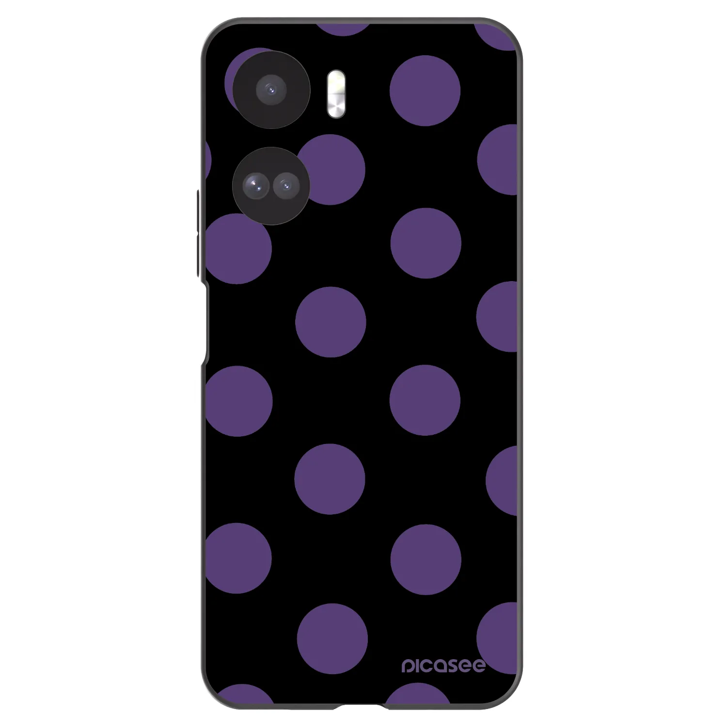 Picasee fekete szilikon tok az alábbi mobiltelefonokra Honor 90 Lite 5G - Big flickers