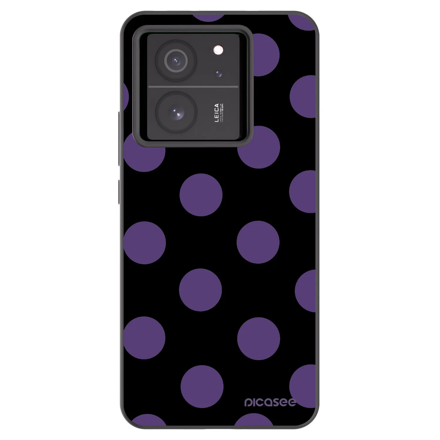 Picasee fekete szilikon tok az alábbi mobiltelefonokra Xiaomi 13T Pro - Big flickers