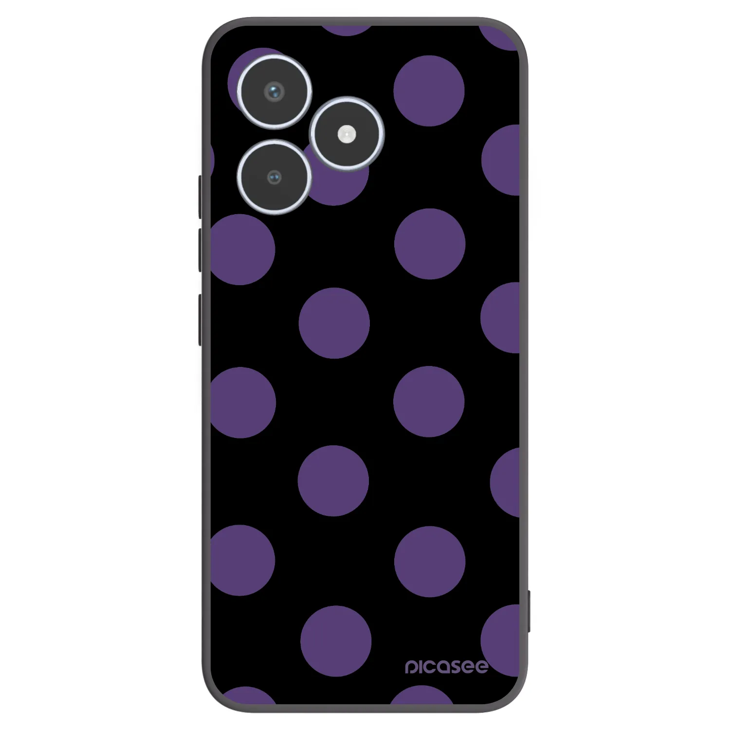 Picasee fekete szilikon tok az alábbi mobiltelefonokra Realme C53 - Big flickers