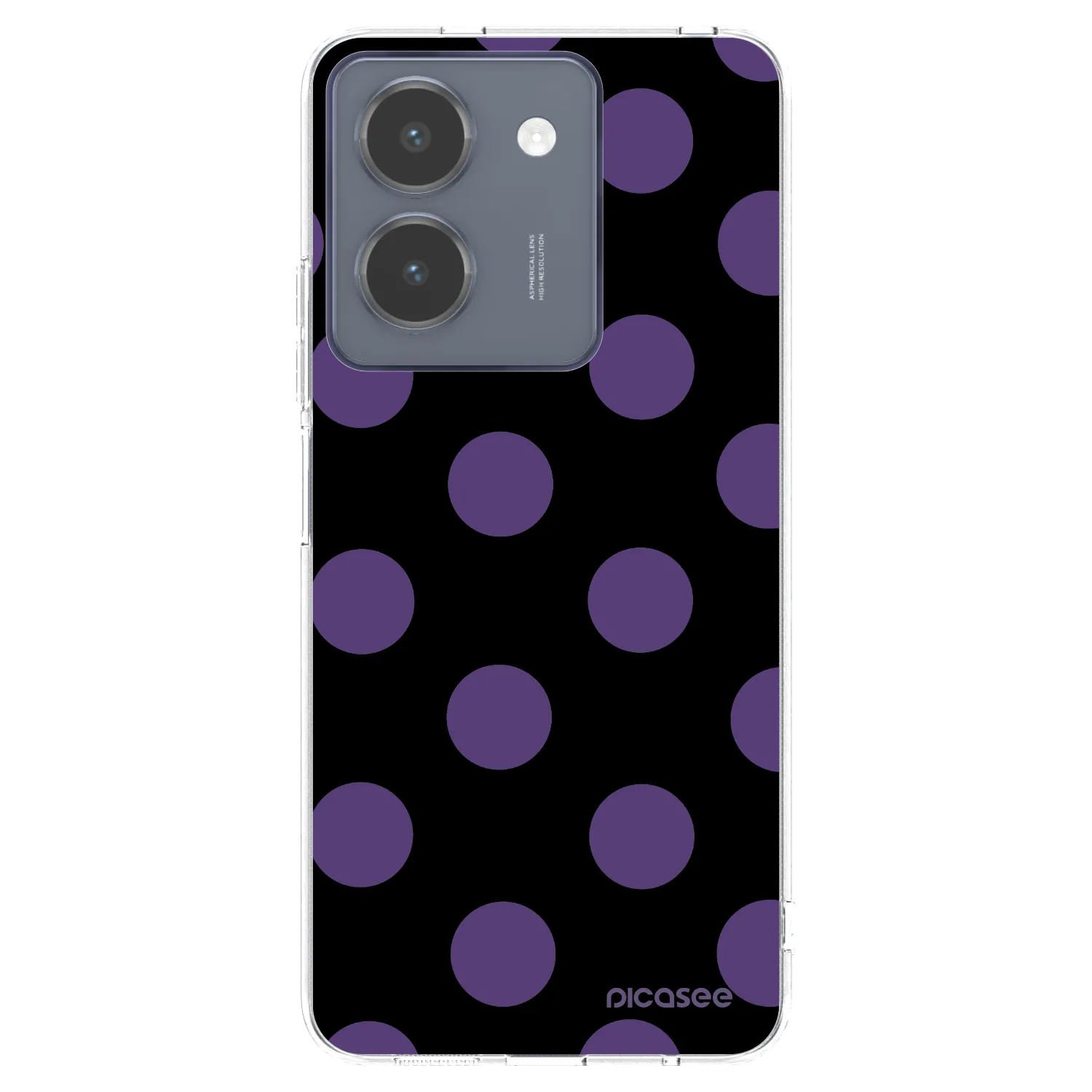 Picasee átlátszó szilikon tok az alábbi mobiltelefonokra Vivo Y36 4G - Big flickers