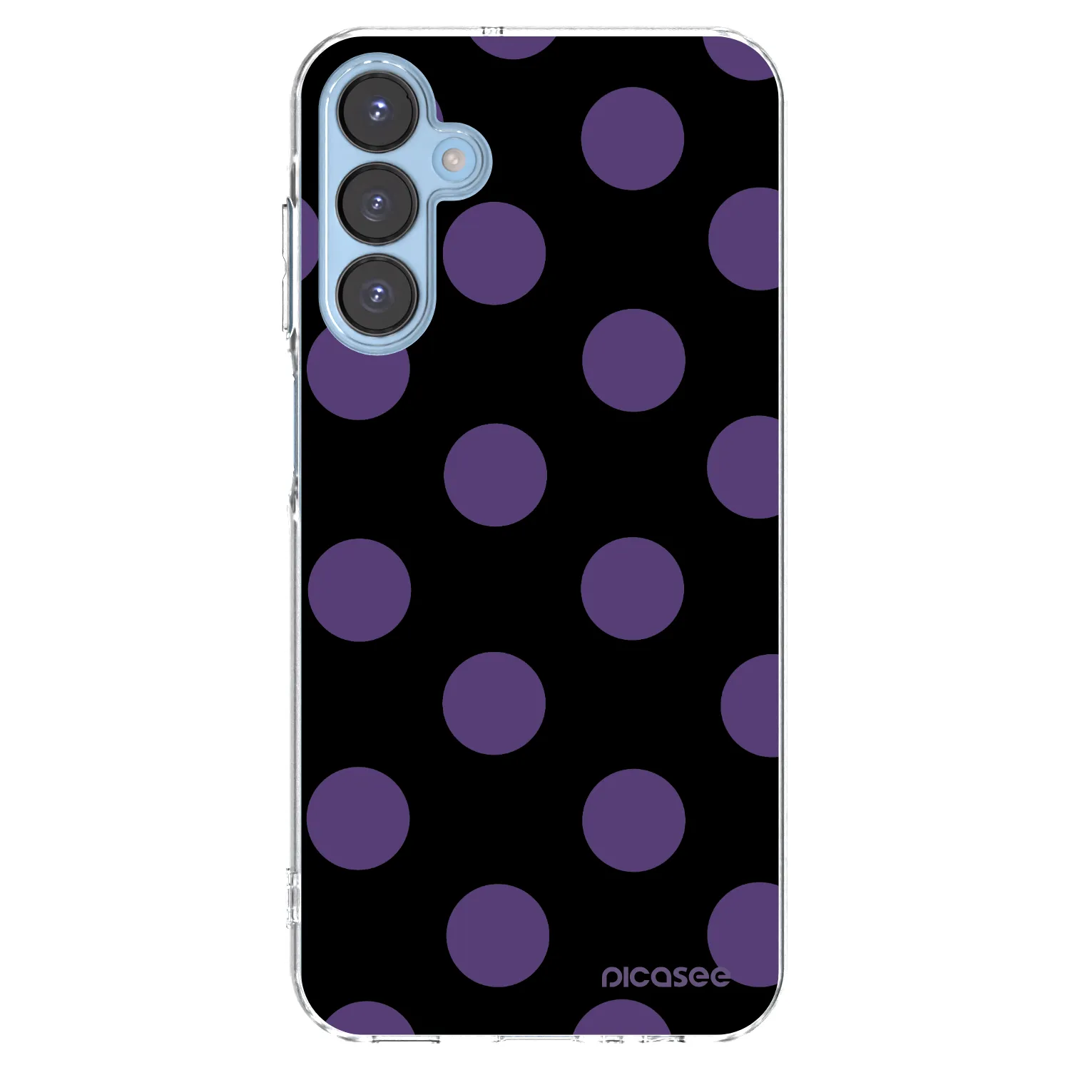 Picasee átlátszó szilikon tok az alábbi mobiltelefonokra Samsung Galaxy A15 A156B 5G - Big flickers