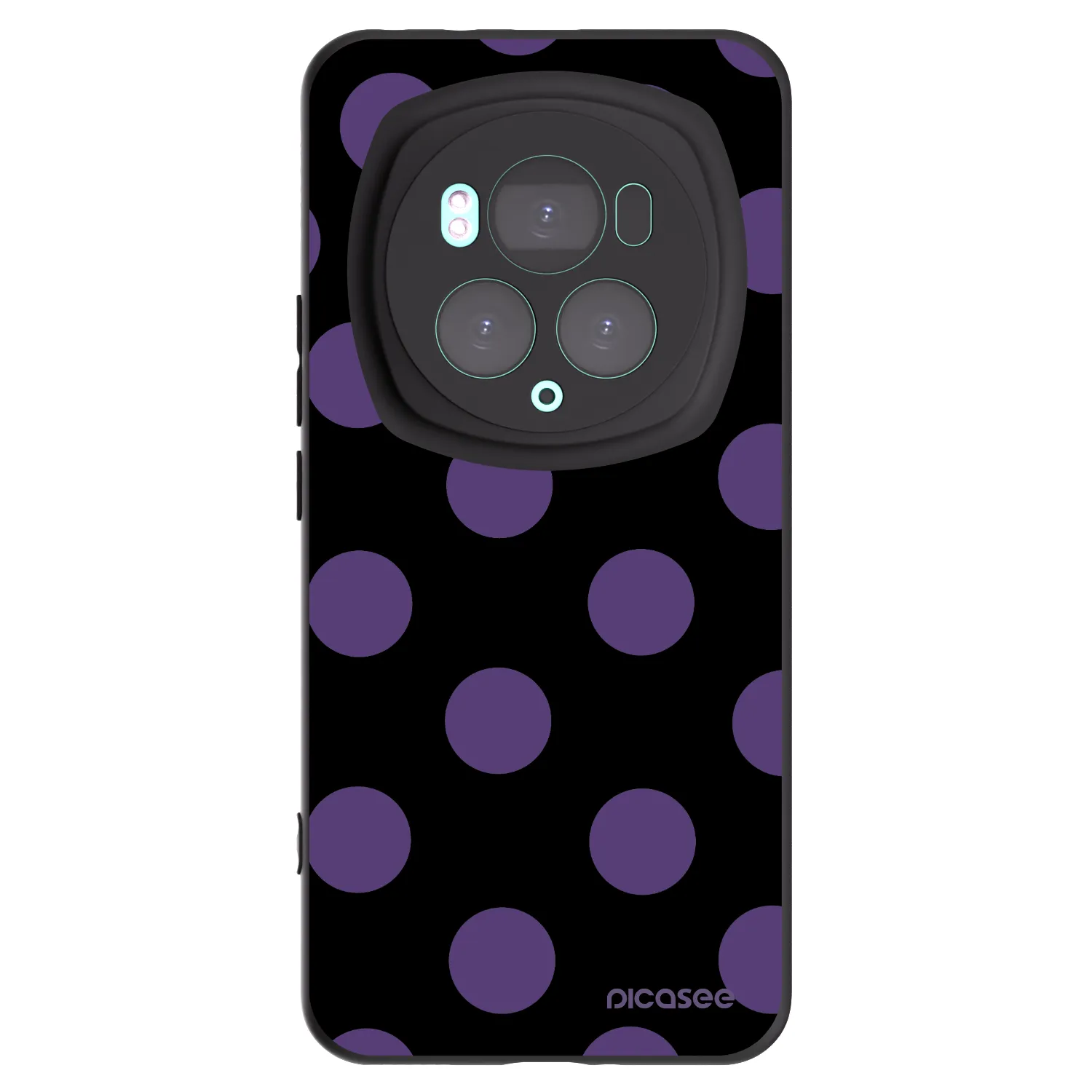 Picasee fekete szilikon tok az alábbi mobiltelefonokra Honor Magic6 Pro - Big flickers
