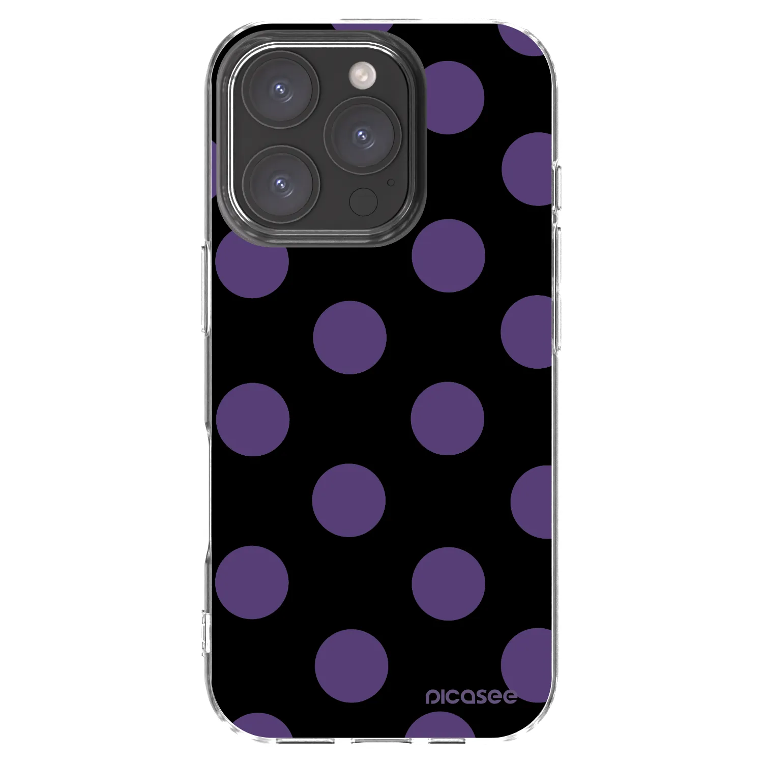 Picasee átlátszó szilikon tok az alábbi mobiltelefonokra Apple iPhone 16 Pro - Big flickers