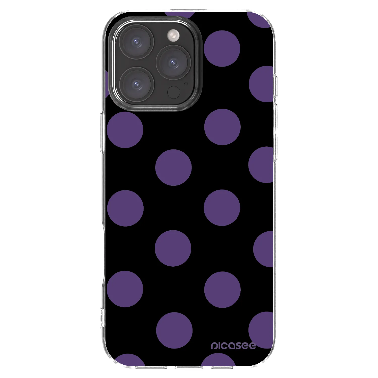 Picasee átlátszó szilikon tok az alábbi mobiltelefonokra Apple iPhone 16 Pro Max - Big flickers