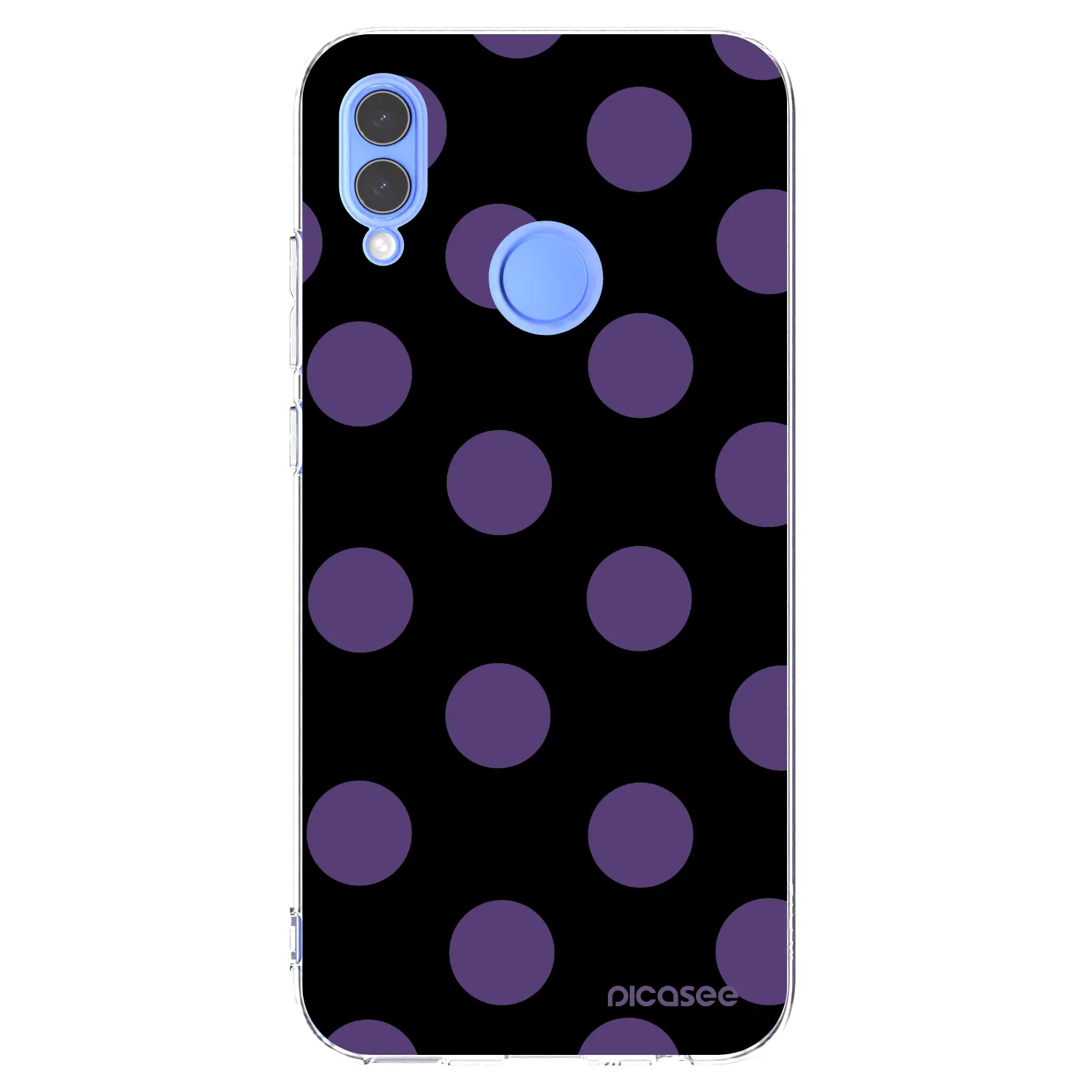 Picasee átlátszó szilikon tok az alábbi mobiltelefonokra Huawei P Smart 2019 - Big flickers
