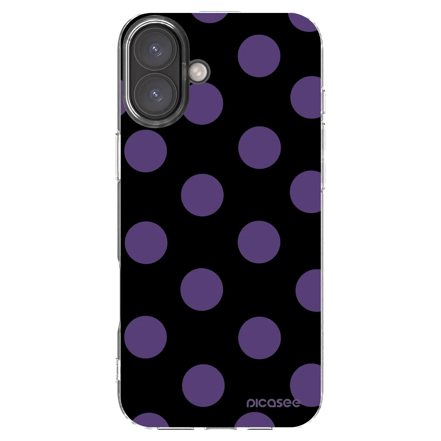 Picasee átlátszó szilikon tok az alábbi mobiltelefonokra Apple iPhone 16 Plus - Big flickers