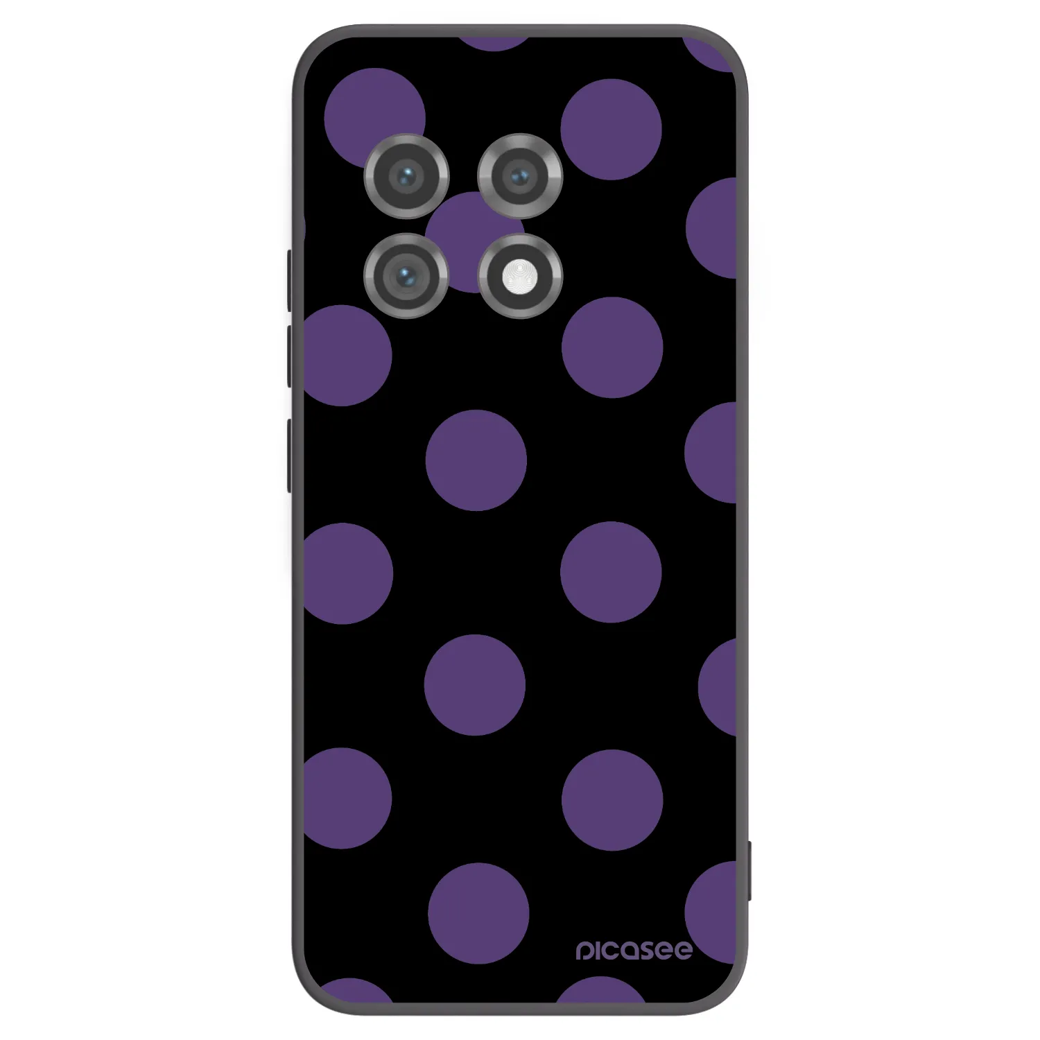 Picasee fekete szilikon tok az alábbi mobiltelefonokra OnePlus 11 5G - Big flickers