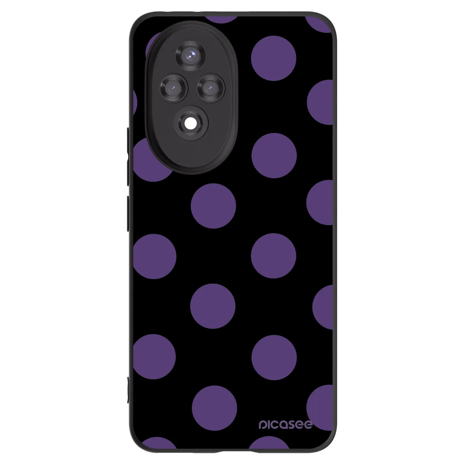 Picasee fekete szilikon tok az alábbi mobiltelefonokra Honor 200 Pro 5G - Big flickers