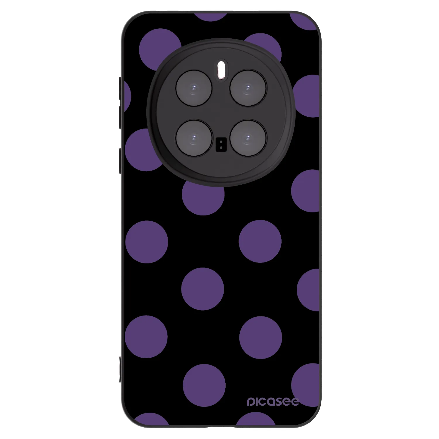 Picasee fekete szilikon tok az alábbi mobiltelefonokra Honor Magic7 Pro 5G - Big flickers