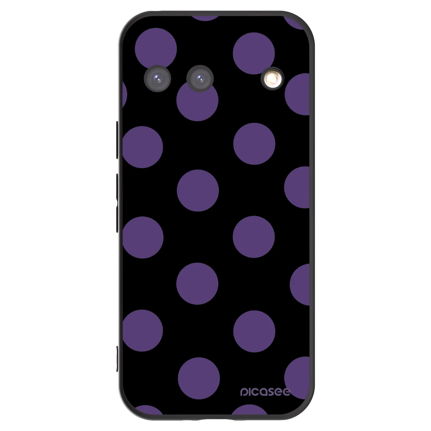 Picasee fekete szilikon tok az alábbi mobiltelefonokra Google Pixel 9 - Big flickers