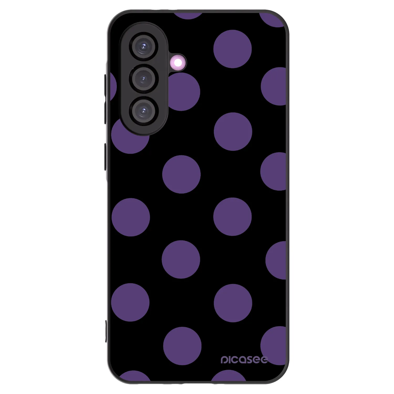 Picasee fekete szilikon tok az alábbi mobiltelefonokra Samsung Galaxy A56 5G A566B - Big flickers