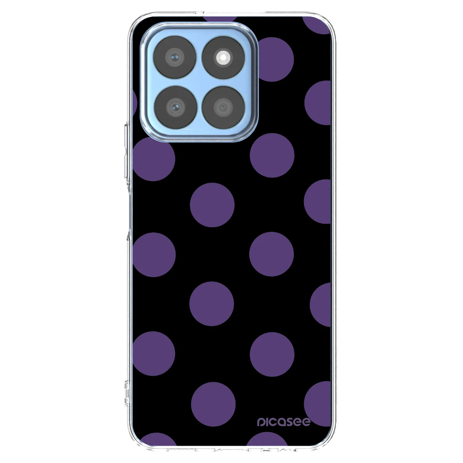 Picasee átlátszó szilikon tok az alábbi mobiltelefonokra Honor X8c - Big flickers
