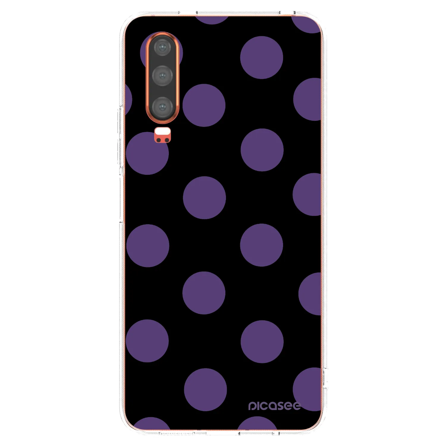Picasee átlátszó szilikon tok az alábbi mobiltelefonokra Huawei P30 - Big flickers