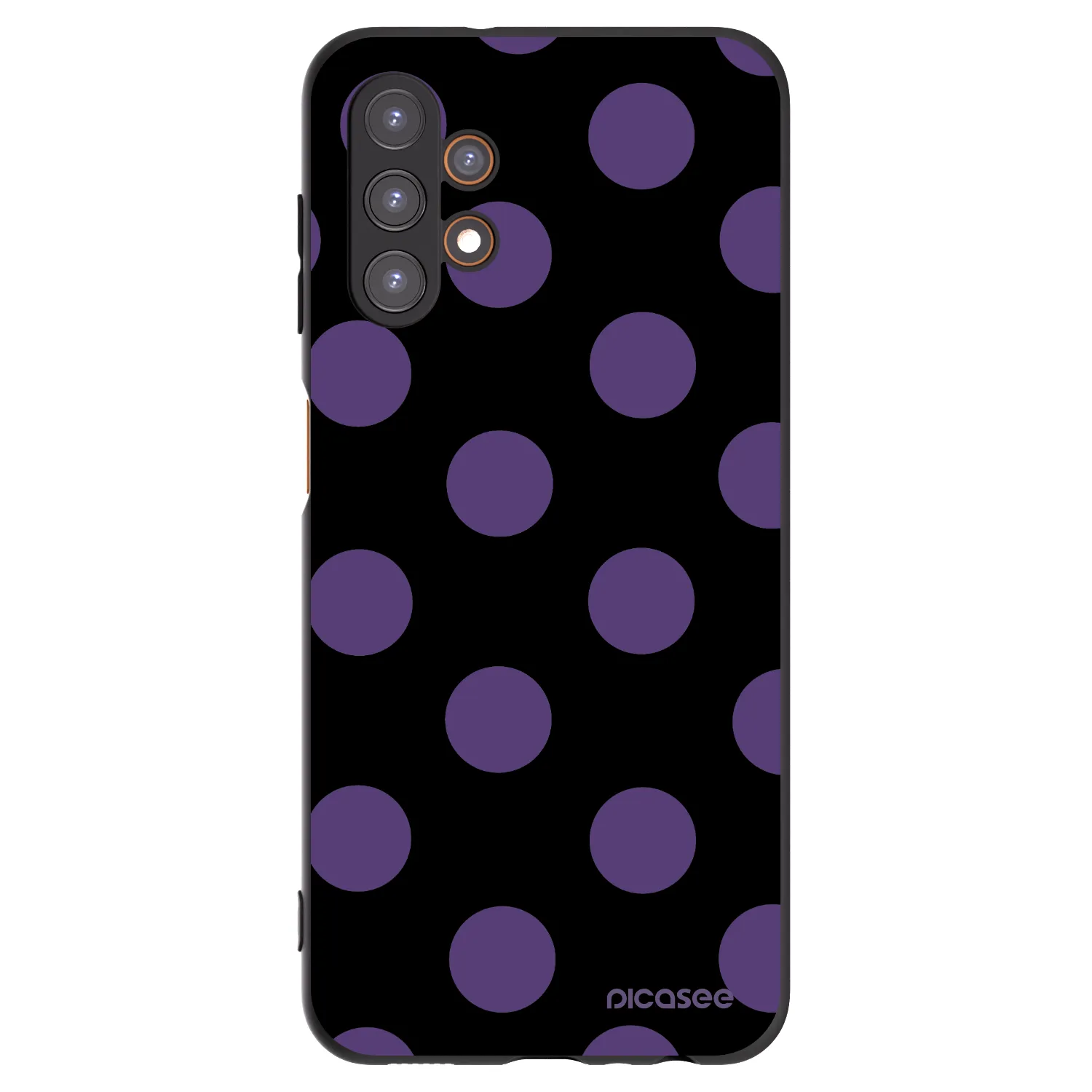Picasee fekete szilikon tok az alábbi mobiltelefonokra Samsung Galaxy A13 5G - Big flickers