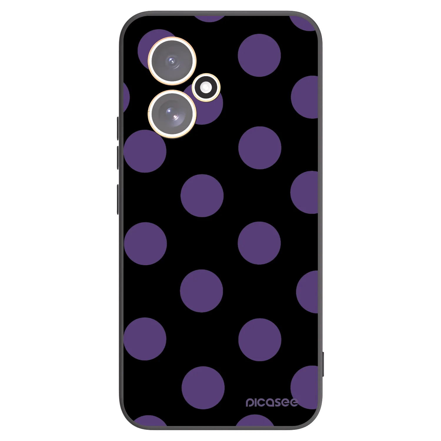 Picasee fekete szilikon tok az alábbi mobiltelefonokra Honor 400 5G - Big flickers