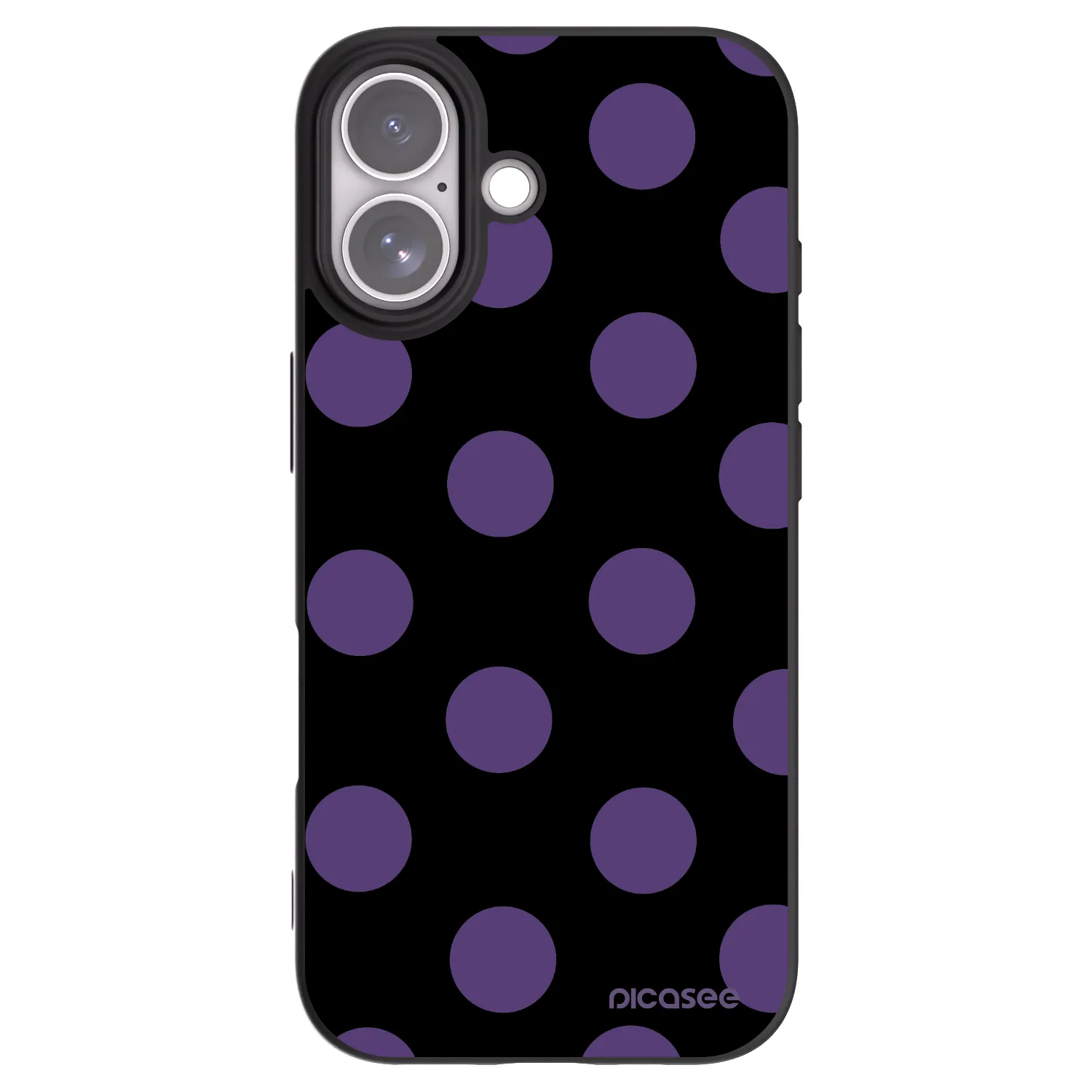 Picasee fekete szilikon tok az alábbi mobiltelefonokra Apple iPhone 17 - Big flickers