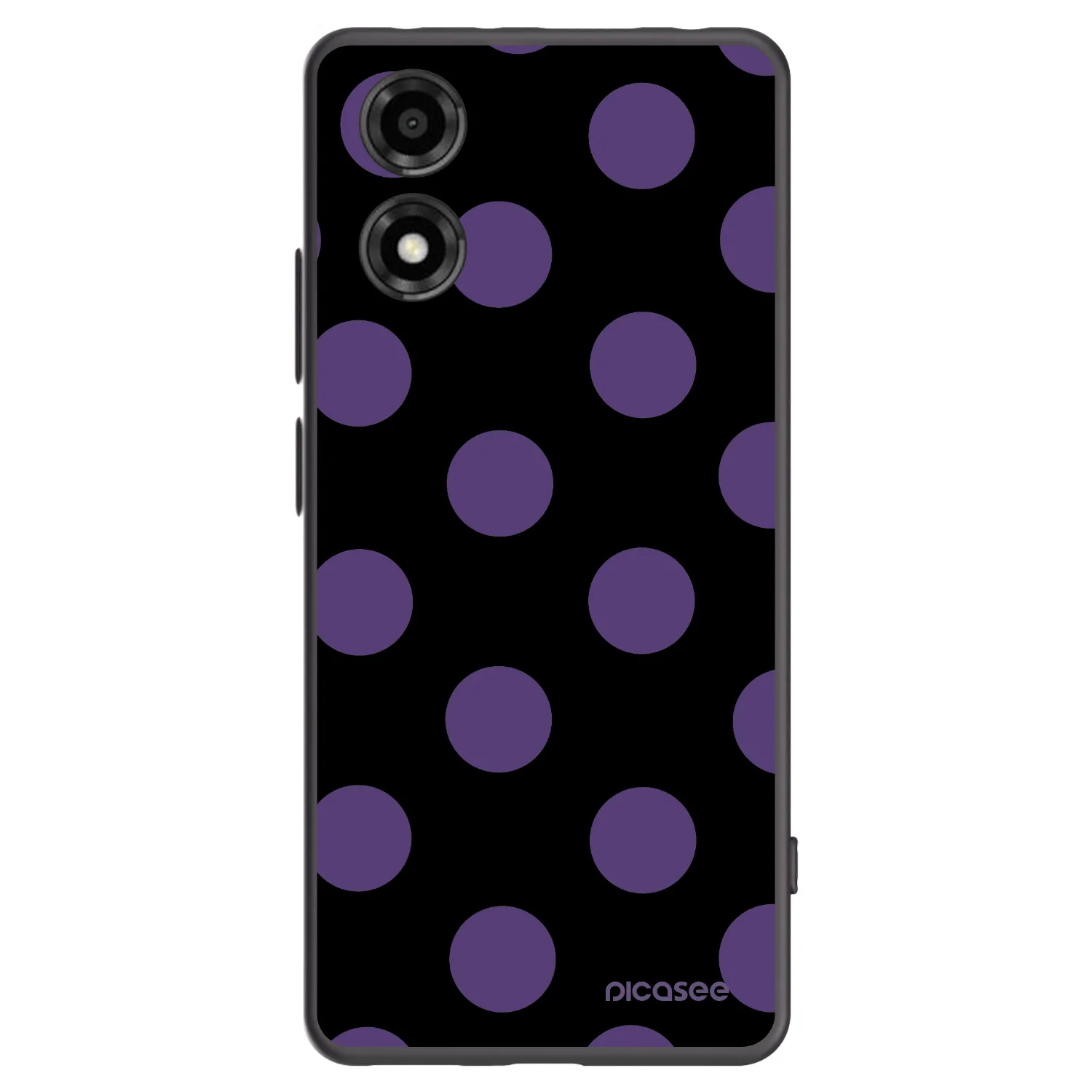 Picasee fekete szilikon tok az alábbi mobiltelefonokra Motorola Moto E14 - Big flickers