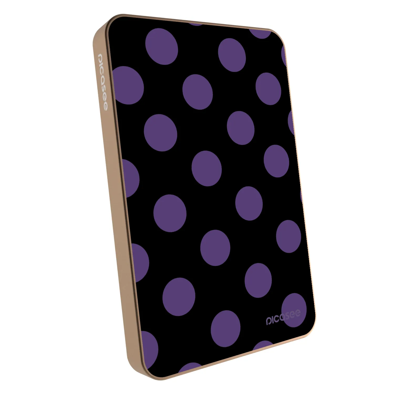 Picasee Powerbank MagSafe 5 000 mAh Aranysárga - Big flickers
