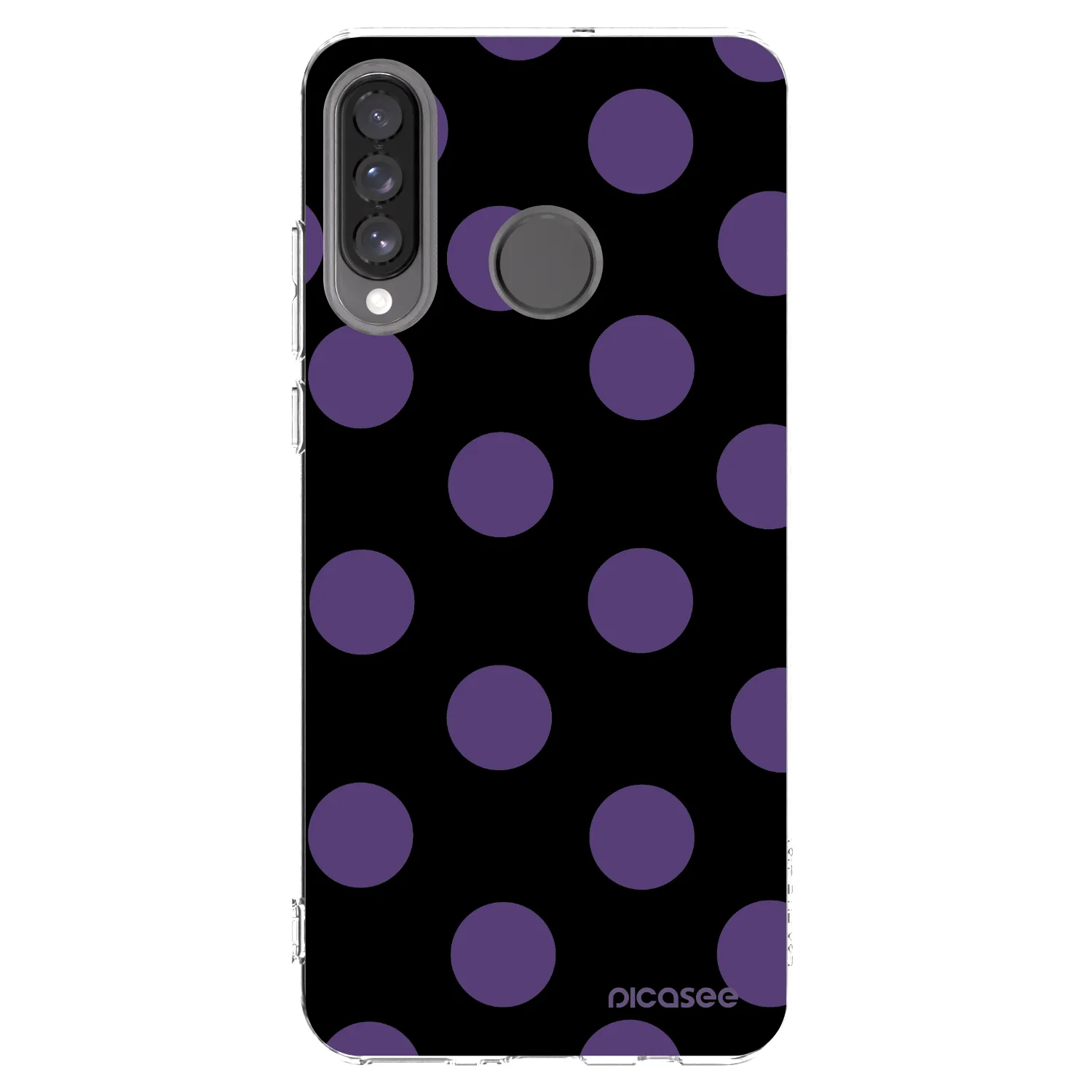 Picasee átlátszó szilikon tok az alábbi mobiltelefonokra Huawei P30 Lite - Big flickers