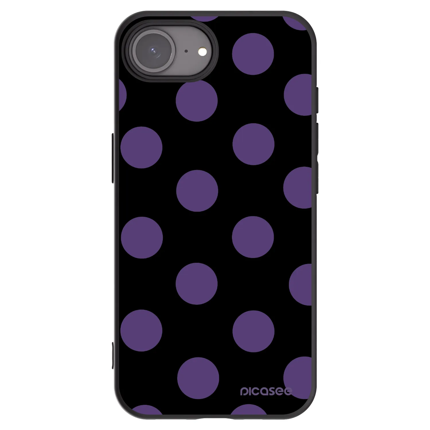 Picasee fekete szilikon tok az alábbi mobiltelefonokra Apple iPhone 17e - Big flickers