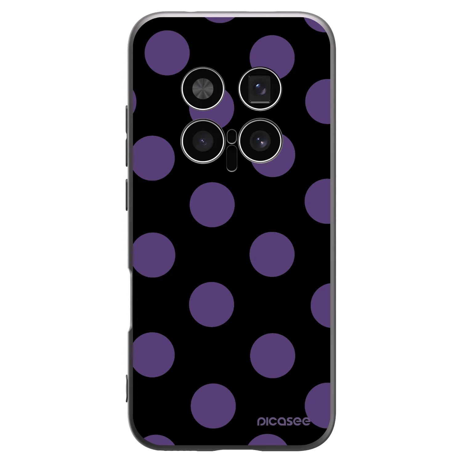 Picasee fekete szilikon tok az alábbi mobiltelefonokra Honor Magic8 Pro 5G - Big flickers