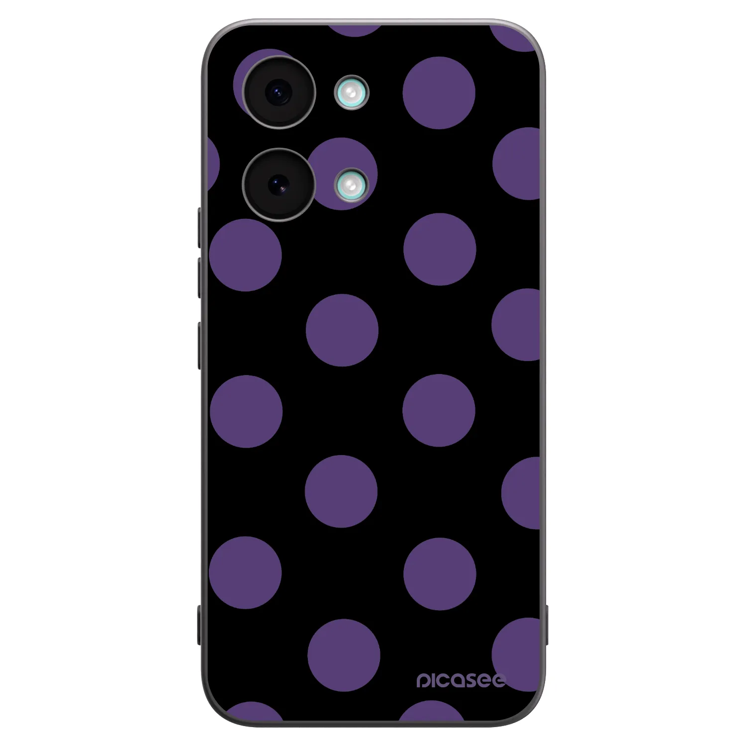 Picasee fekete szilikon tok az alábbi mobiltelefonokra Xiaomi Poco X8 Pro Max - Big flickers