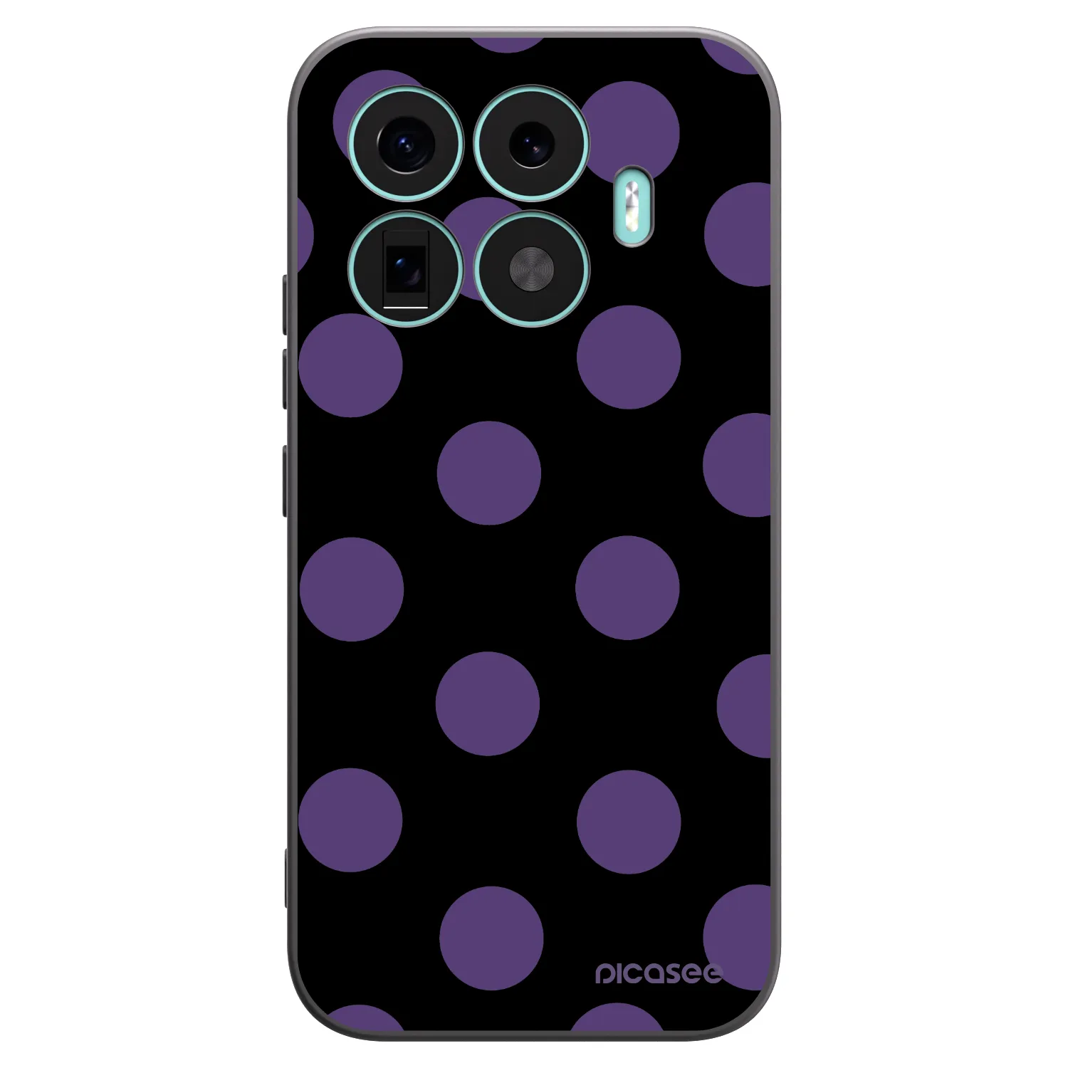 Picasee fekete szilikon tok az alábbi mobiltelefonokra Xiaomi 17T - Big flickers