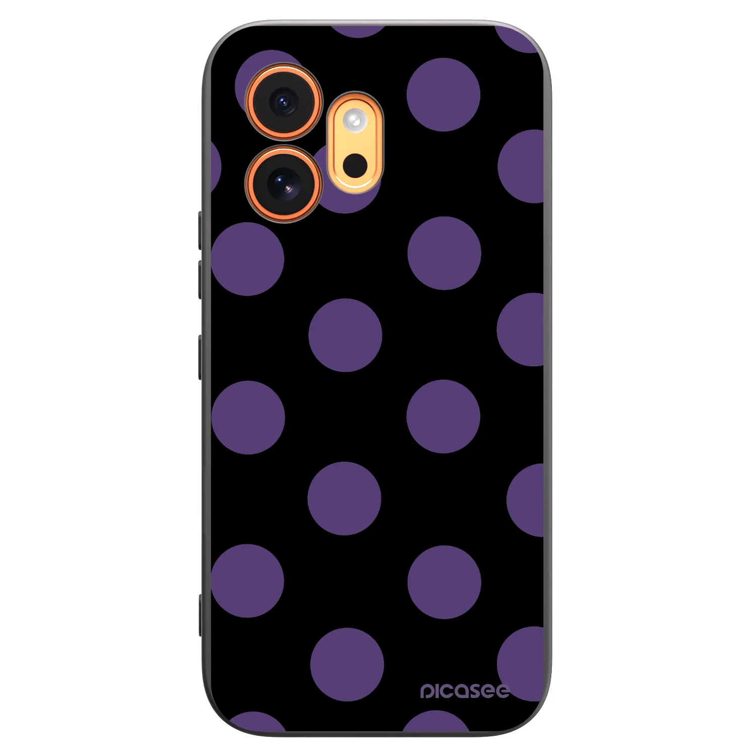 Picasee fekete szilikon tok az alábbi mobiltelefonokra Honor 600 - Big flickers