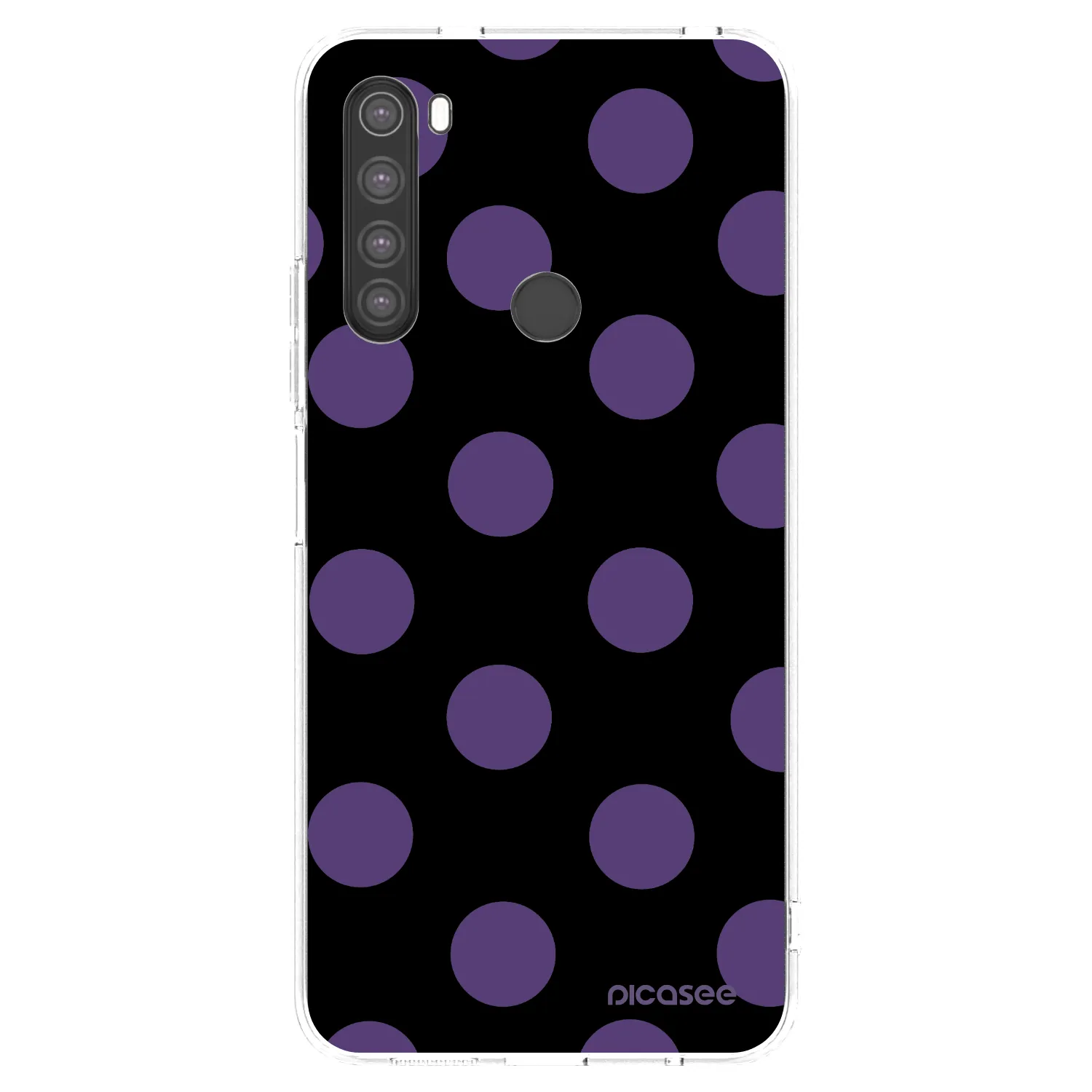 Picasee átlátszó szilikon tok az alábbi mobiltelefonokra Xiaomi Redmi Note 8 - Big flickers