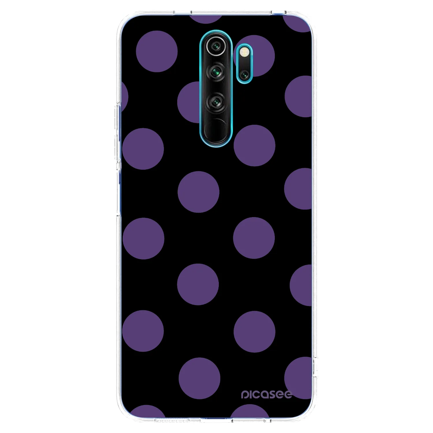 Picasee átlátszó szilikon tok az alábbi mobiltelefonokra Xiaomi Redmi Note 8 Pro - Big flickers