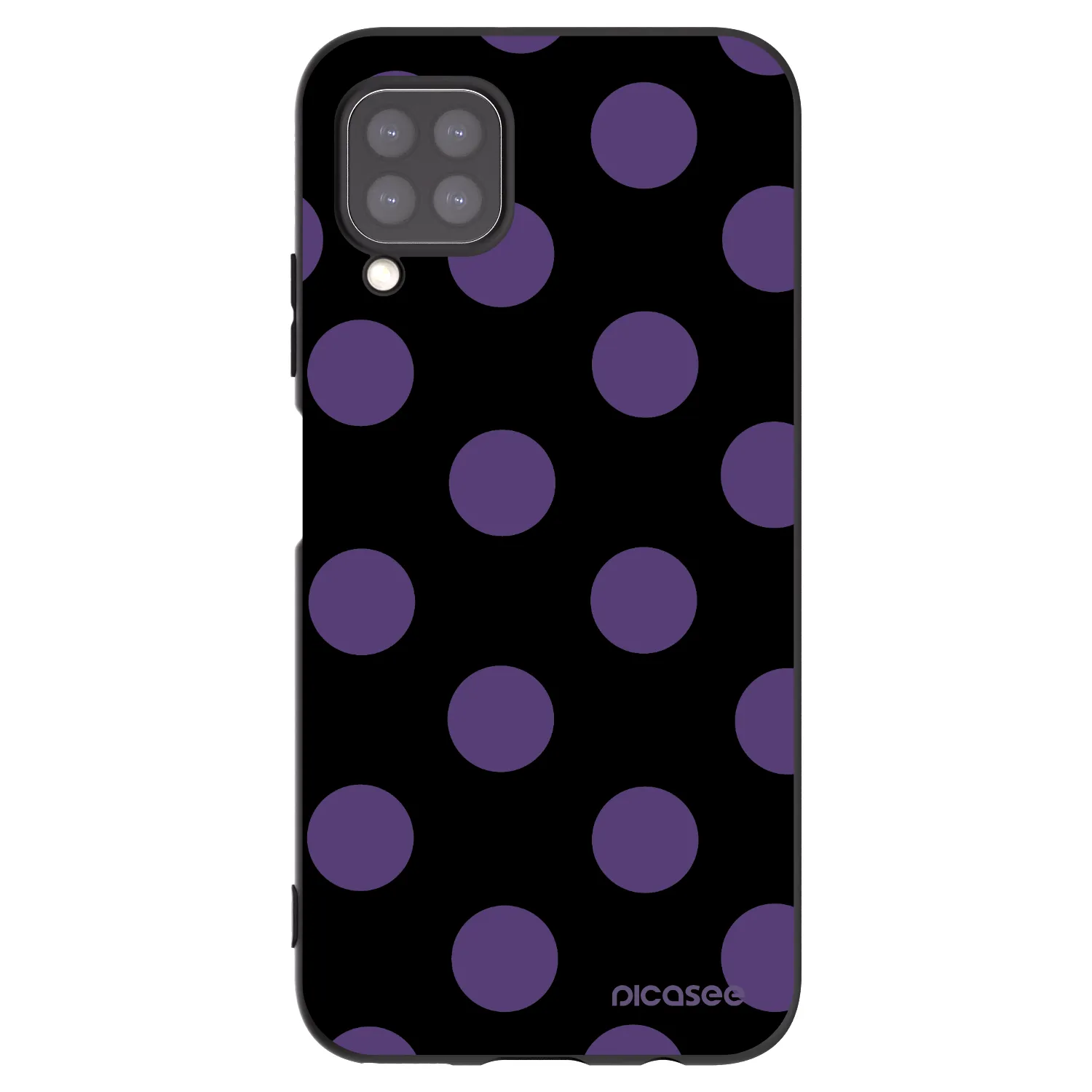 Picasee fekete szilikon tok az alábbi mobiltelefonokra Huawei P40 Lite - Big flickers