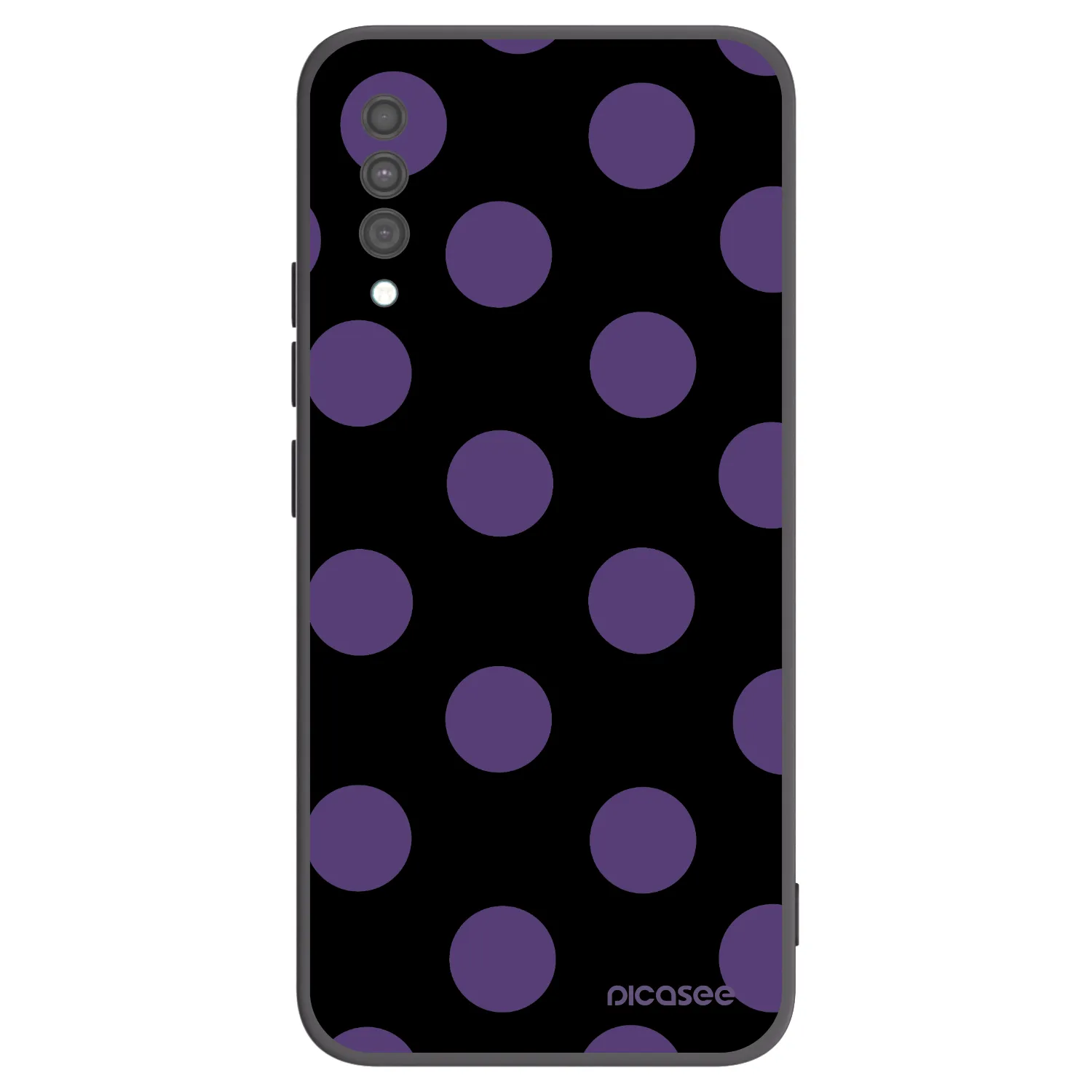 Picasee fekete szilikon tok az alábbi mobiltelefonokra Samsung Galaxy A30s A307F - Big flickers