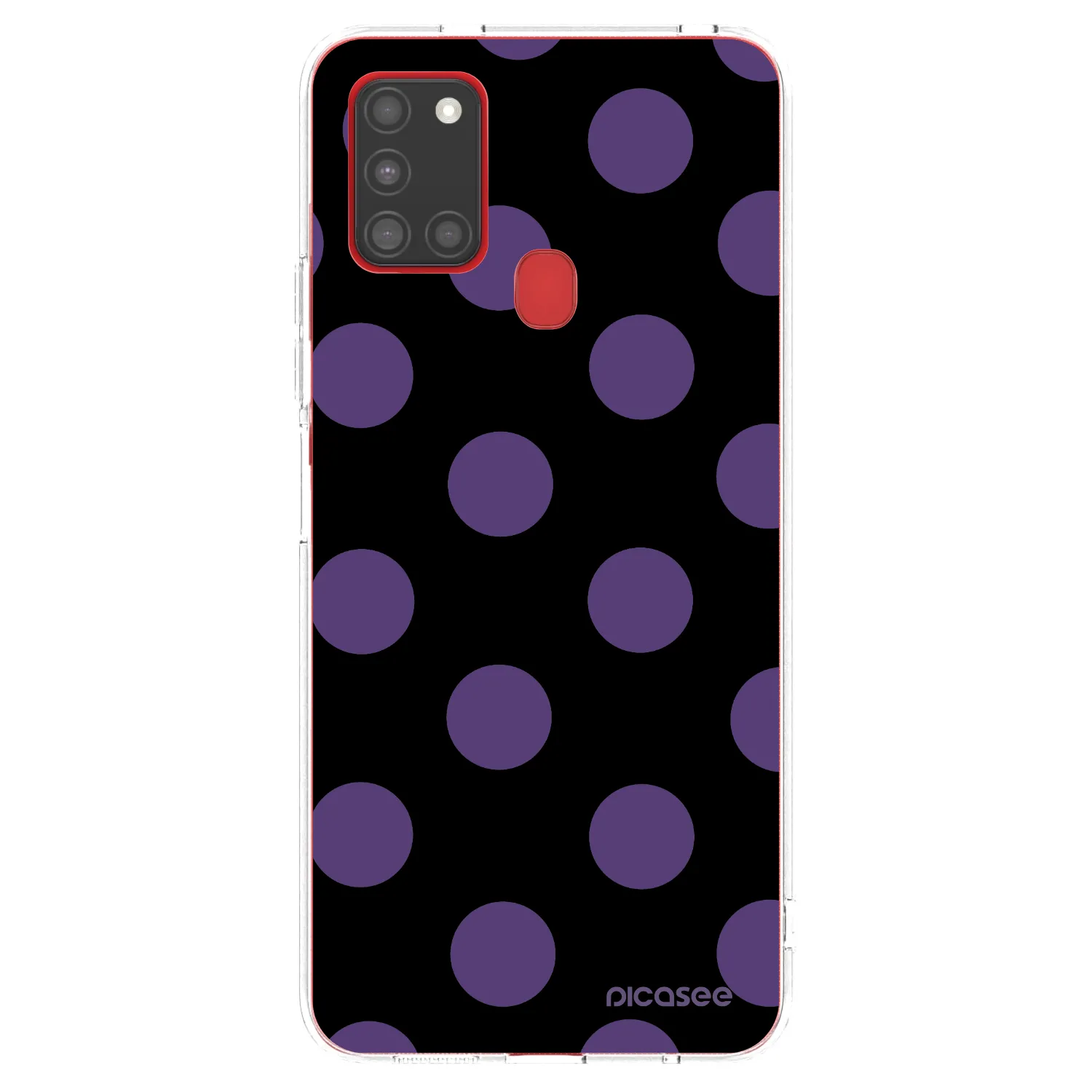 Picasee átlátszó szilikon tok az alábbi mobiltelefonokra Samsung Galaxy A21s - Big flickers