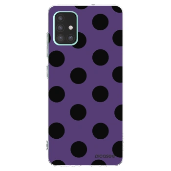 Picasee átlátszó szilikon tok az alábbi mobiltelefonokra Samsung Galaxy A51 A515F - Big flickers 2