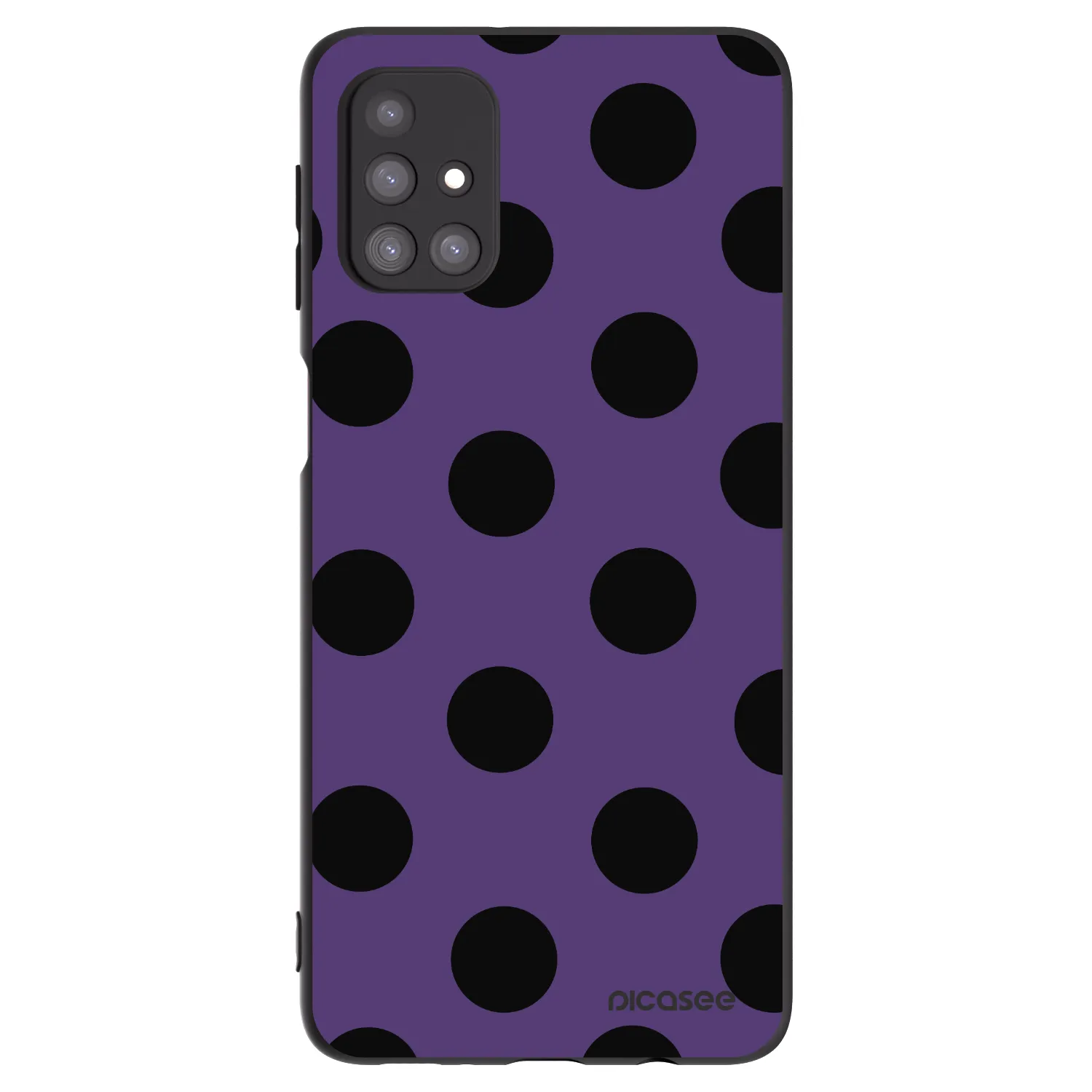 Picasee fekete szilikon tok az alábbi mobiltelefonokra Samsung Galaxy M31s - Big flickers 2
