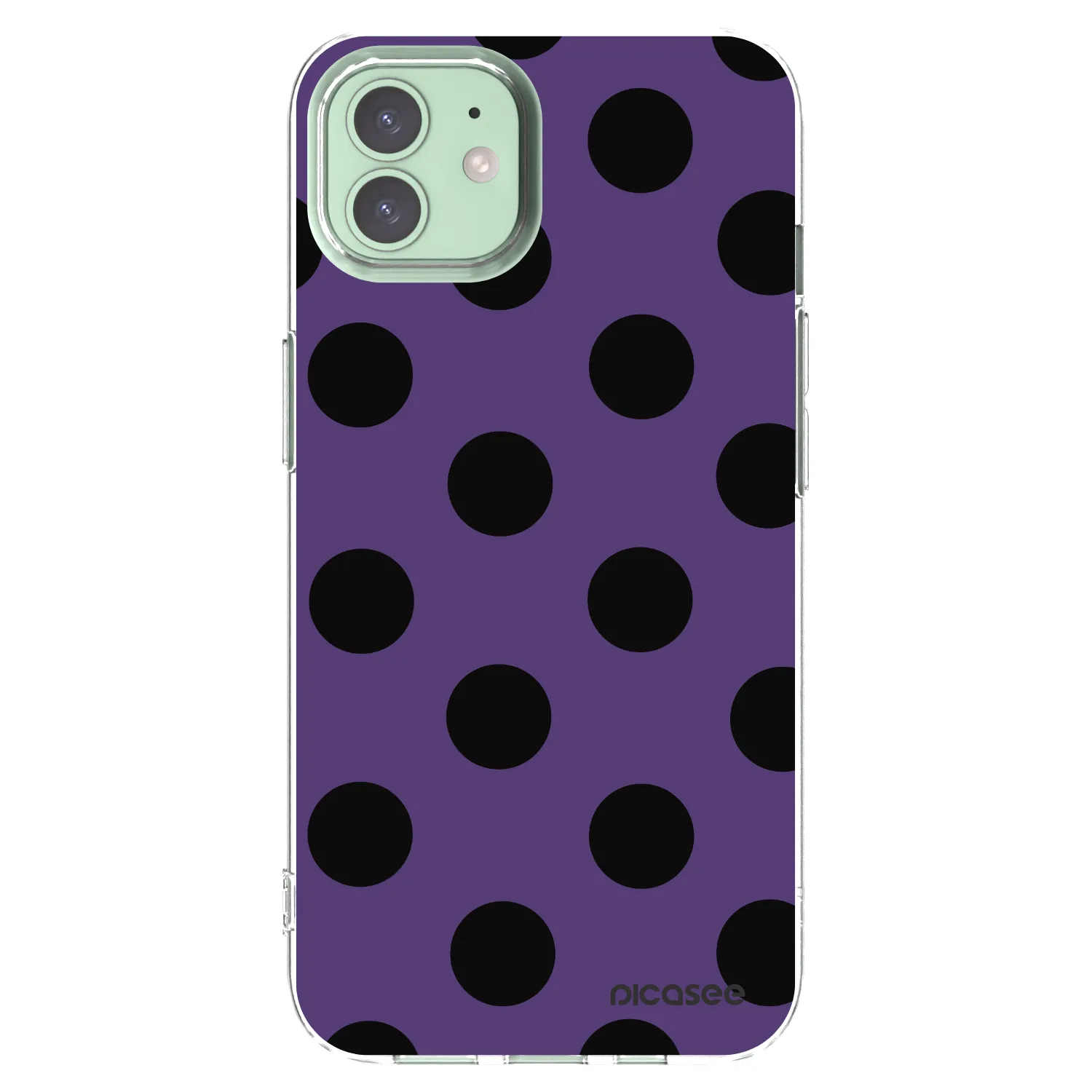 Picasee átlátszó szilikon tok az alábbi mobiltelefonokra Apple iPhone 12 - Big flickers 2