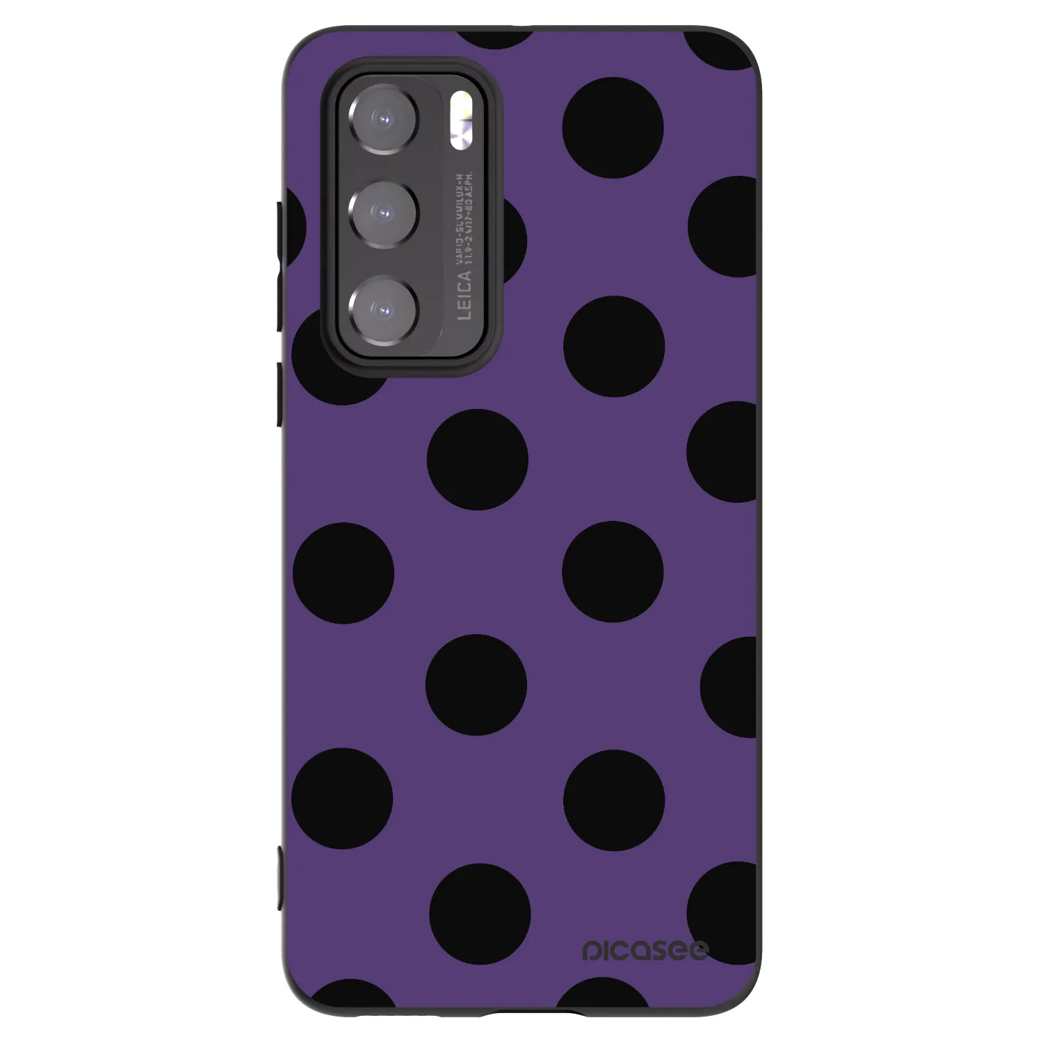 Picasee fekete szilikon tok az alábbi mobiltelefonokra Huawei P40 - Big flickers 2