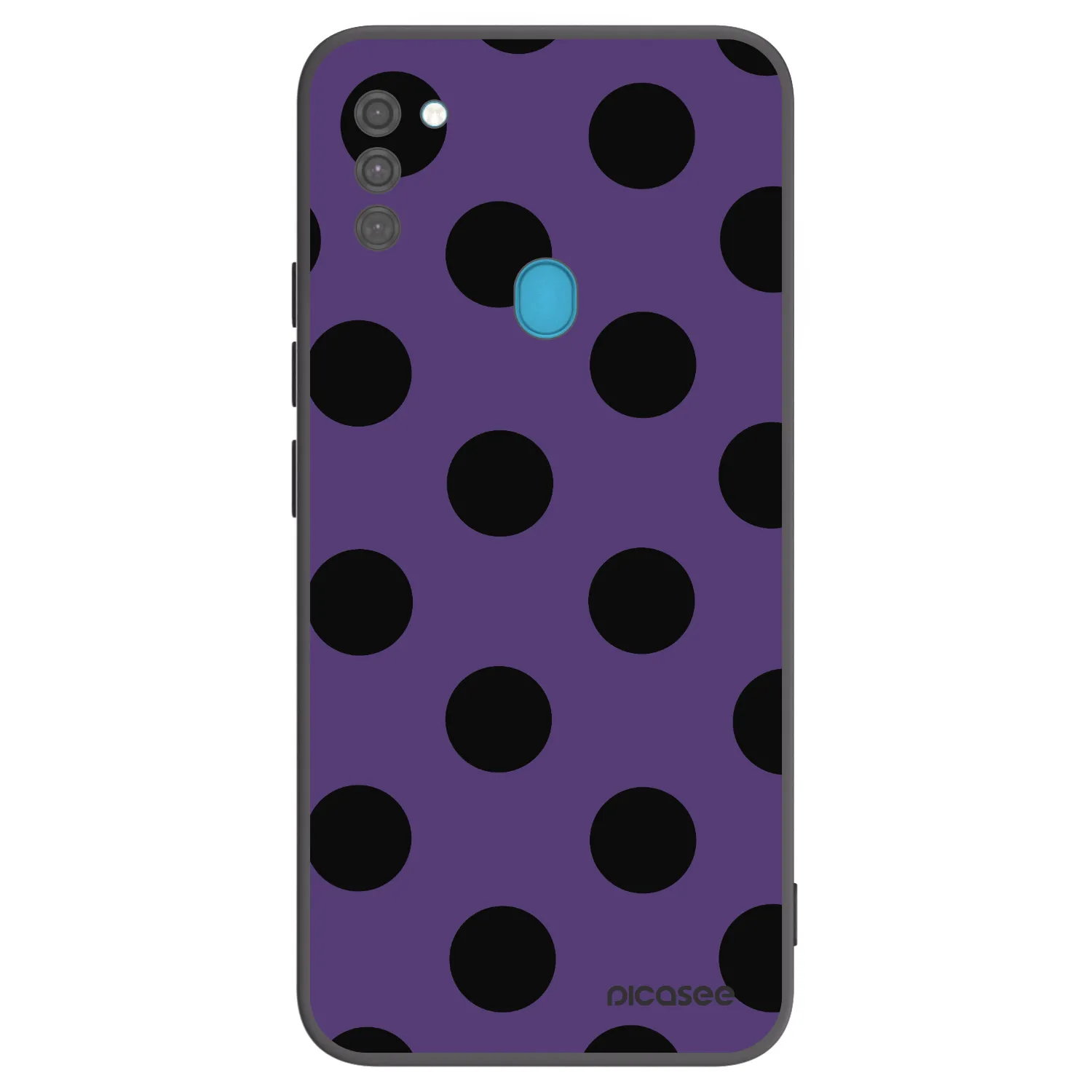 Picasee fekete szilikon tok az alábbi mobiltelefonokra Samsung Galaxy M11 - Big flickers 2
