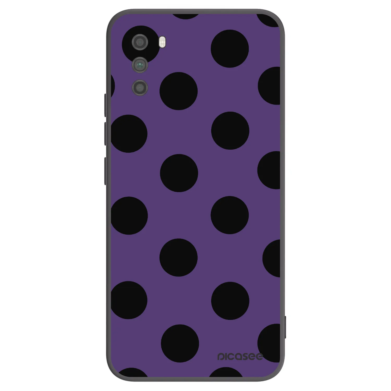 Picasee fekete szilikon tok az alábbi mobiltelefonokra Xiaomi Poco M3 - Big flickers 2