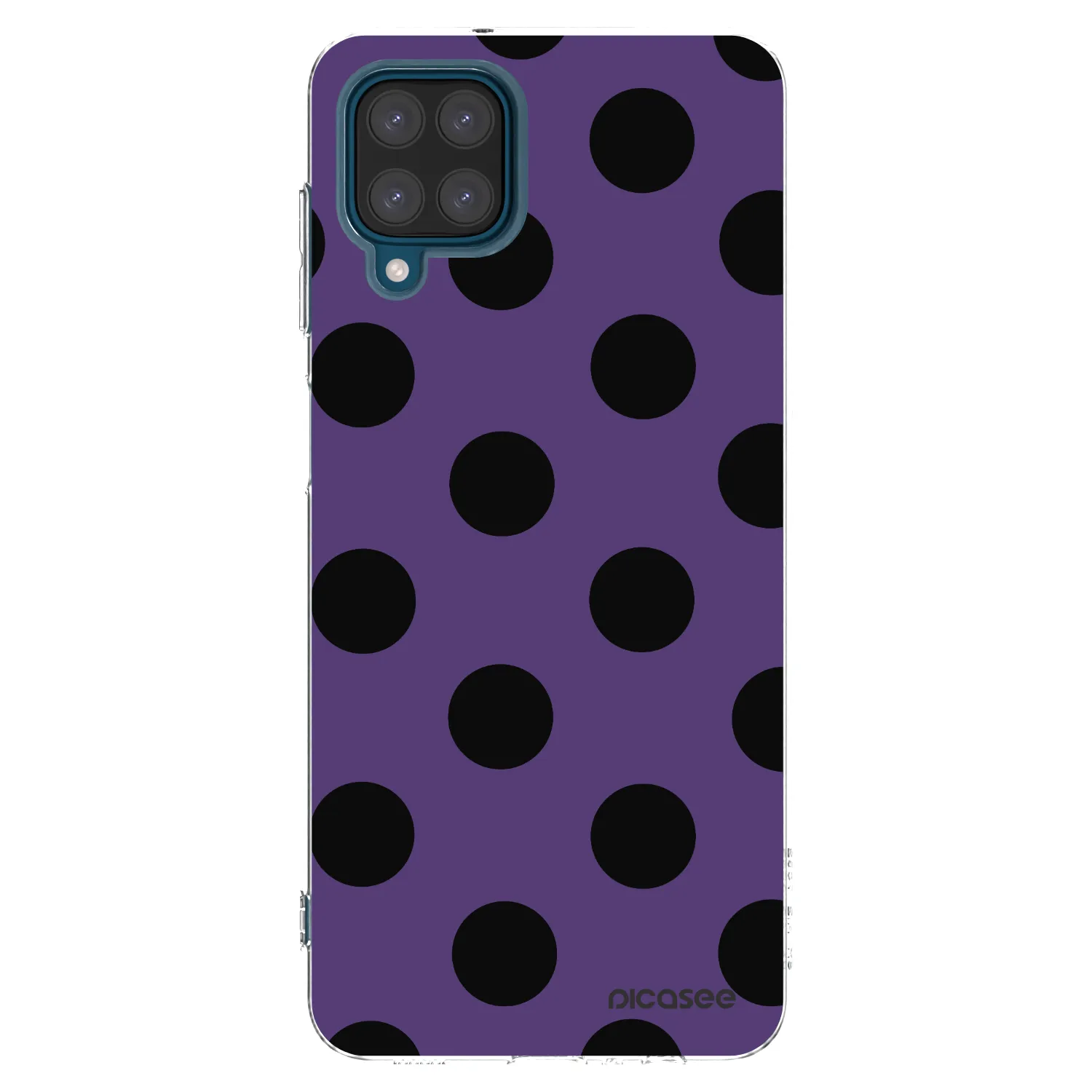 Picasee átlátszó szilikon tok az alábbi mobiltelefonokra Samsung Galaxy A12 A125F - Big flickers 2