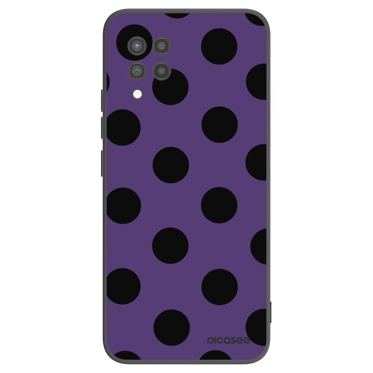 Picasee fekete szilikon tok az alábbi mobiltelefonokra Samsung Galaxy A42 A426B - Big flickers 2