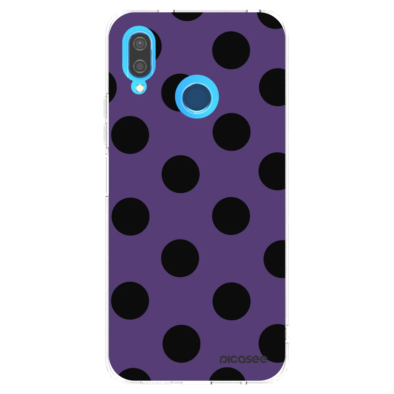 Picasee átlátszó szilikon tok az alábbi mobiltelefonokra Huawei P20 Lite - Big flickers 2