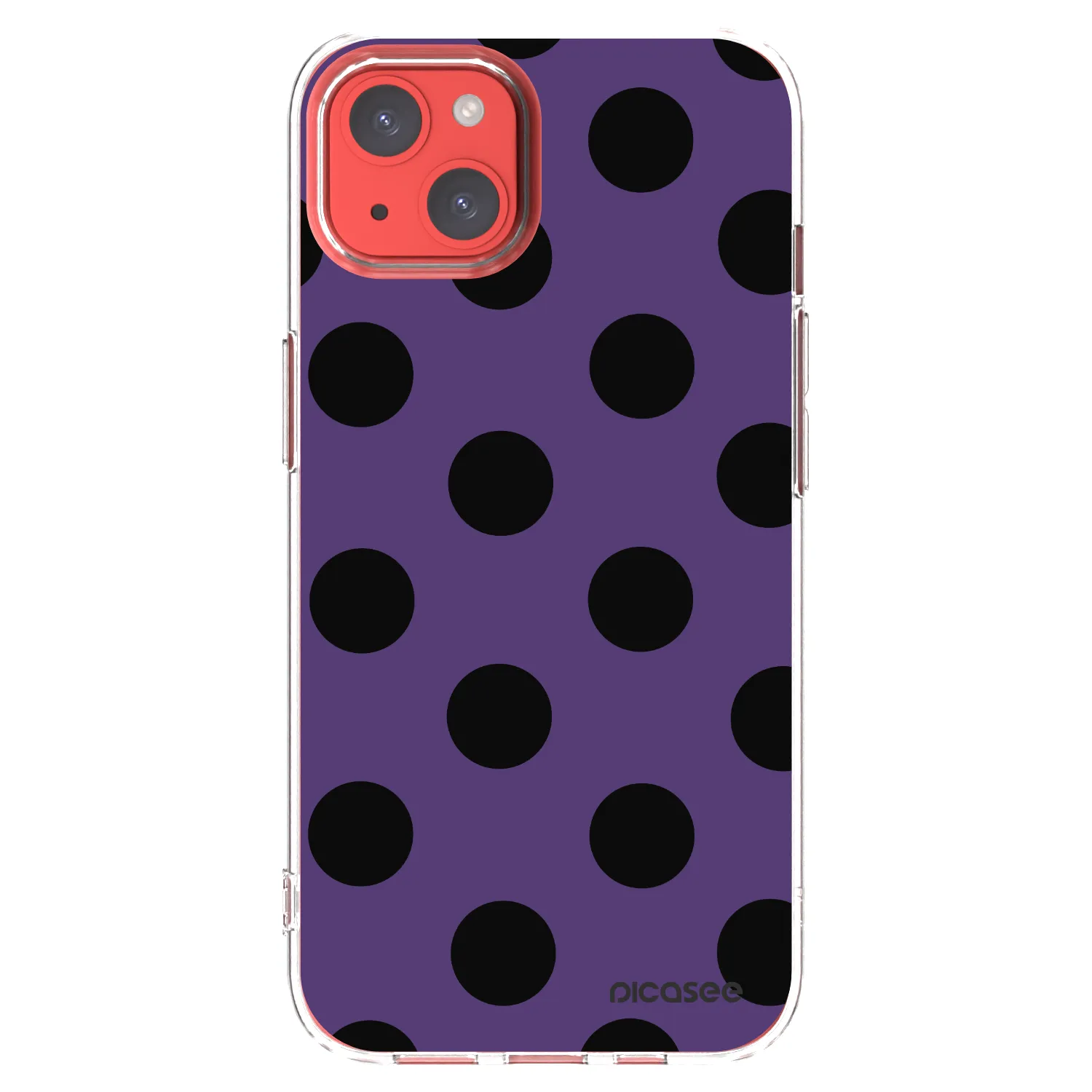 Picasee átlátszó szilikon tok az alábbi mobiltelefonokra Apple iPhone 13 - Big flickers 2