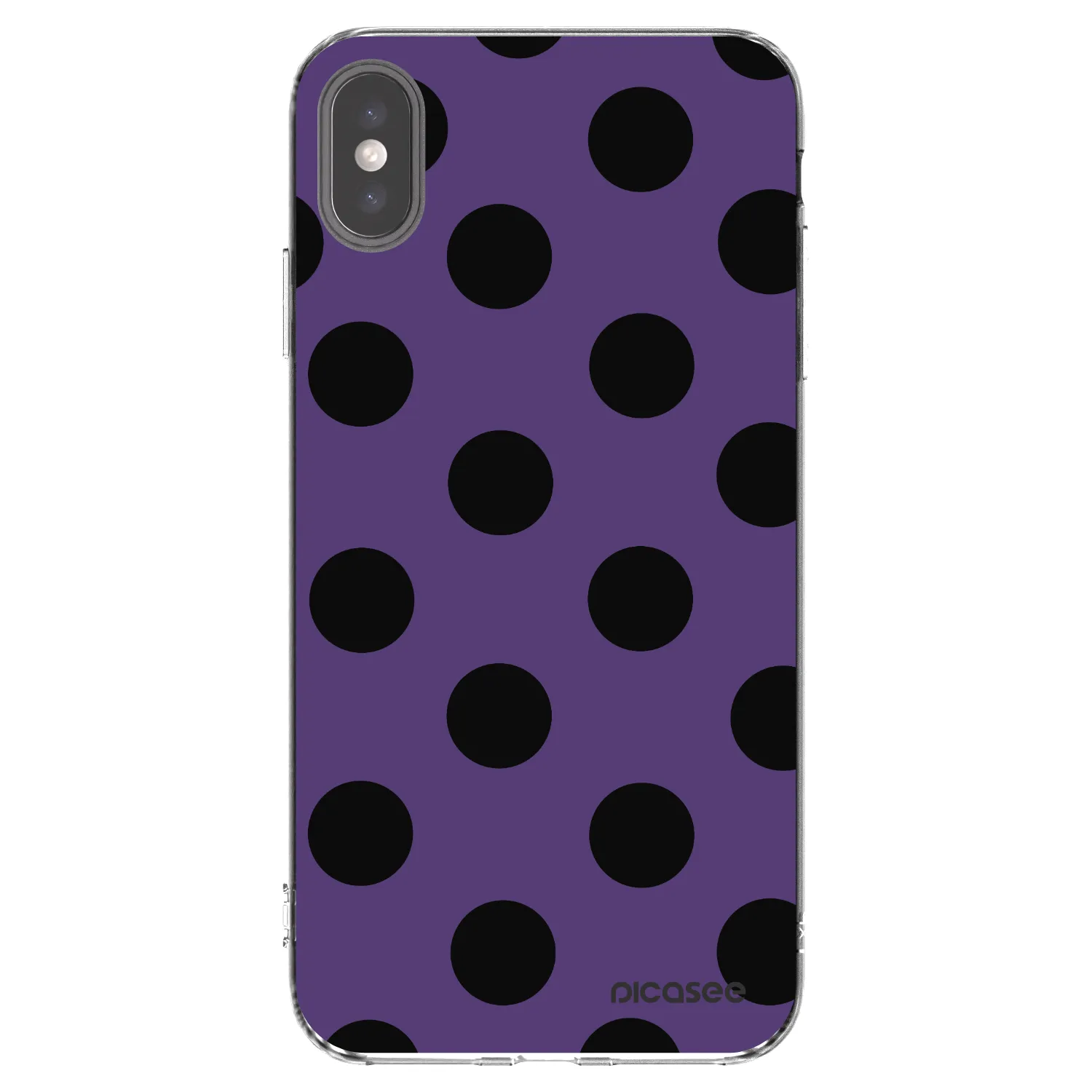 Picasee átlátszó szilikon tok az alábbi mobiltelefonokra Apple iPhone XS Max - Big flickers 2