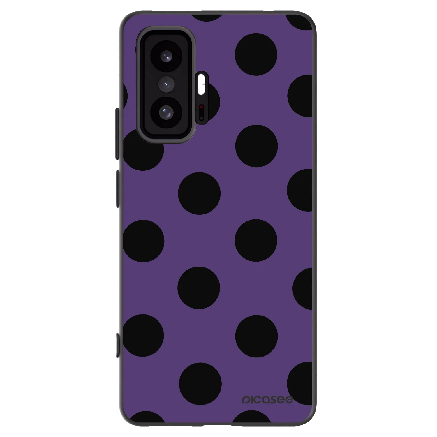 Picasee fekete szilikon tok az alábbi mobiltelefonokra Xiaomi 11T Pro - Big flickers 2
